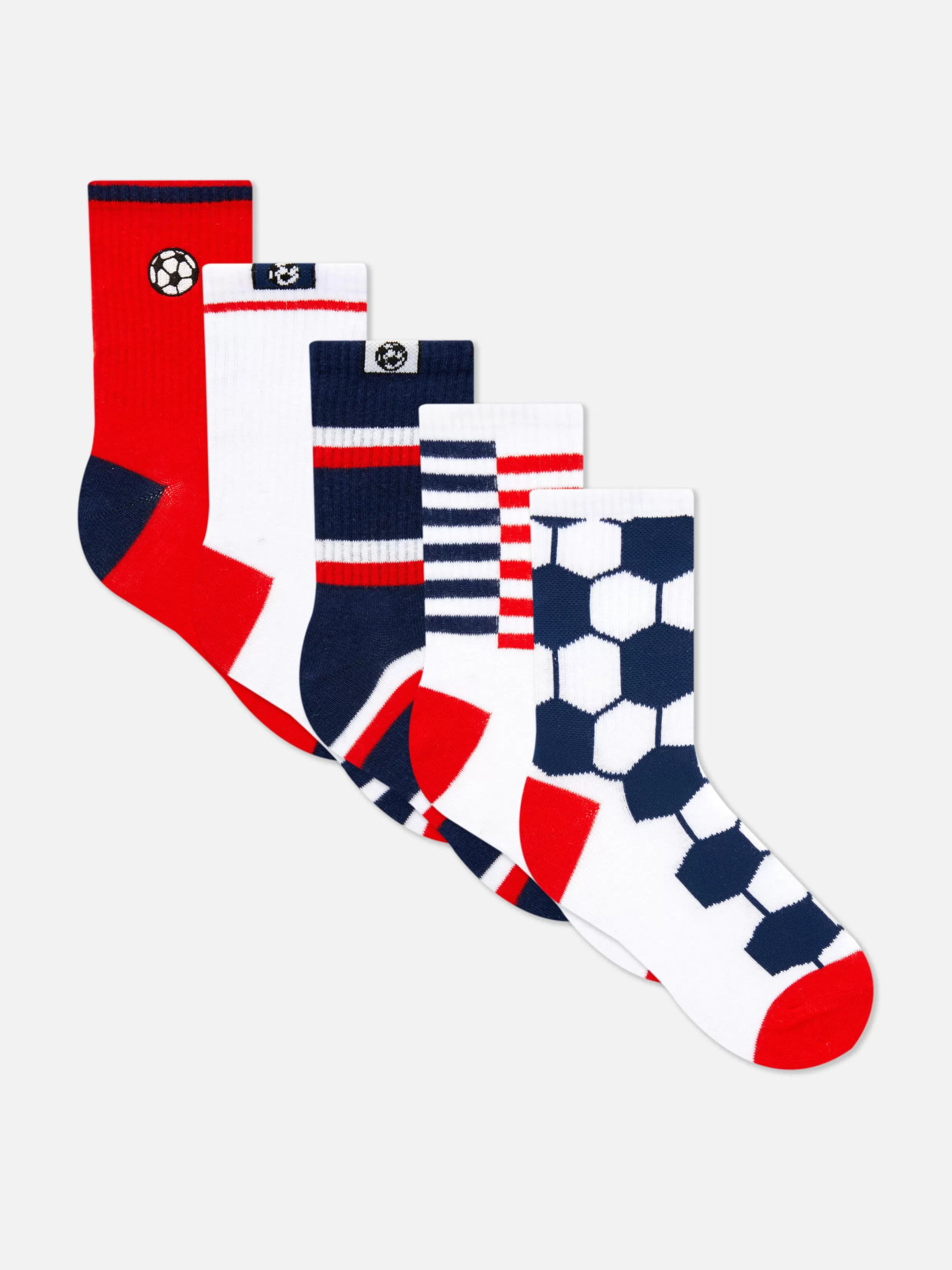 Sale 5pk Football Crew Socks Kids/BOY Socks