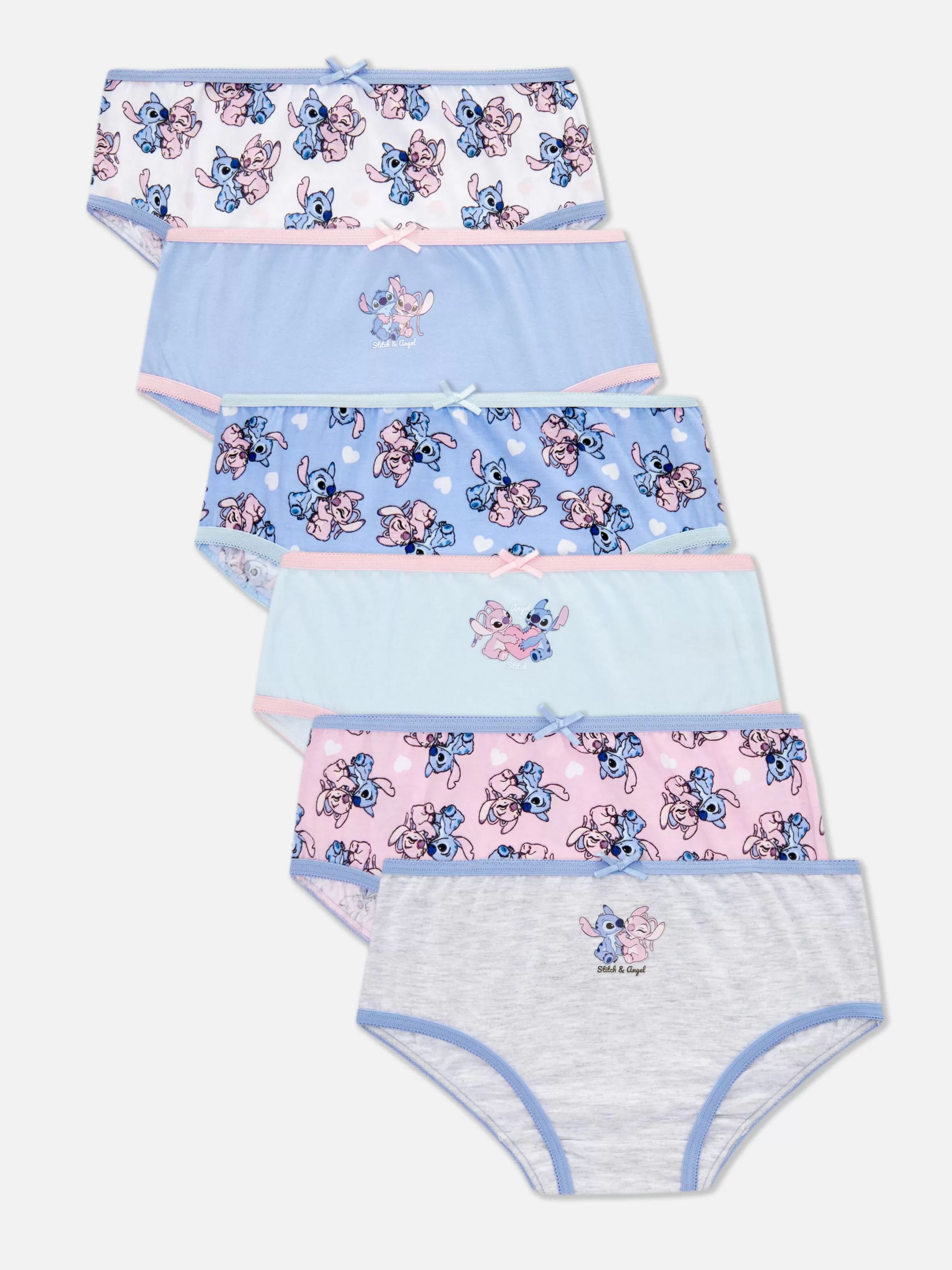 Store 6-Pack Disney’s Stitch And Angel Briefs Kids Underwear