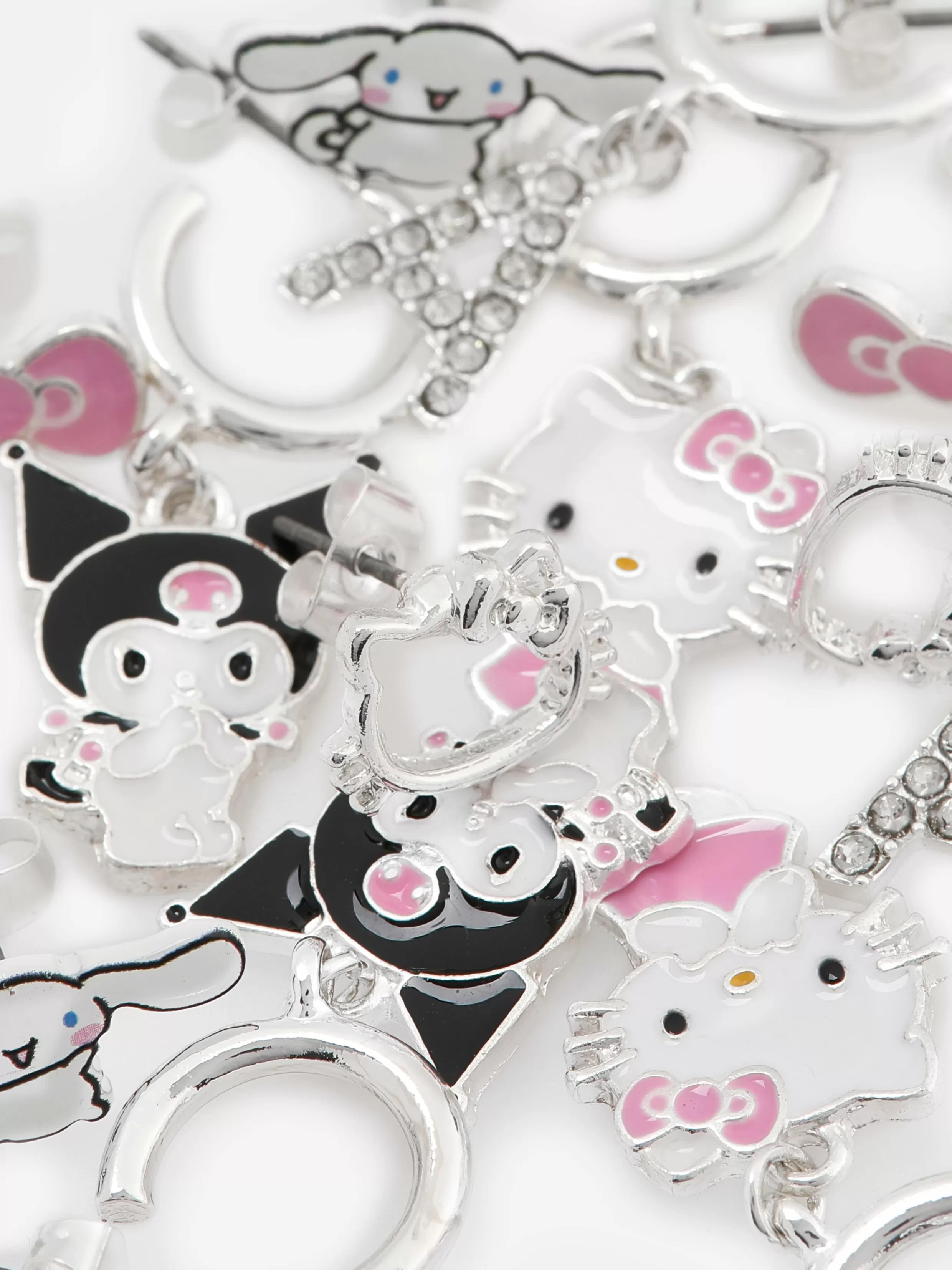 Sale 6-Pack Hello Kitty Earrings Women Jewelry