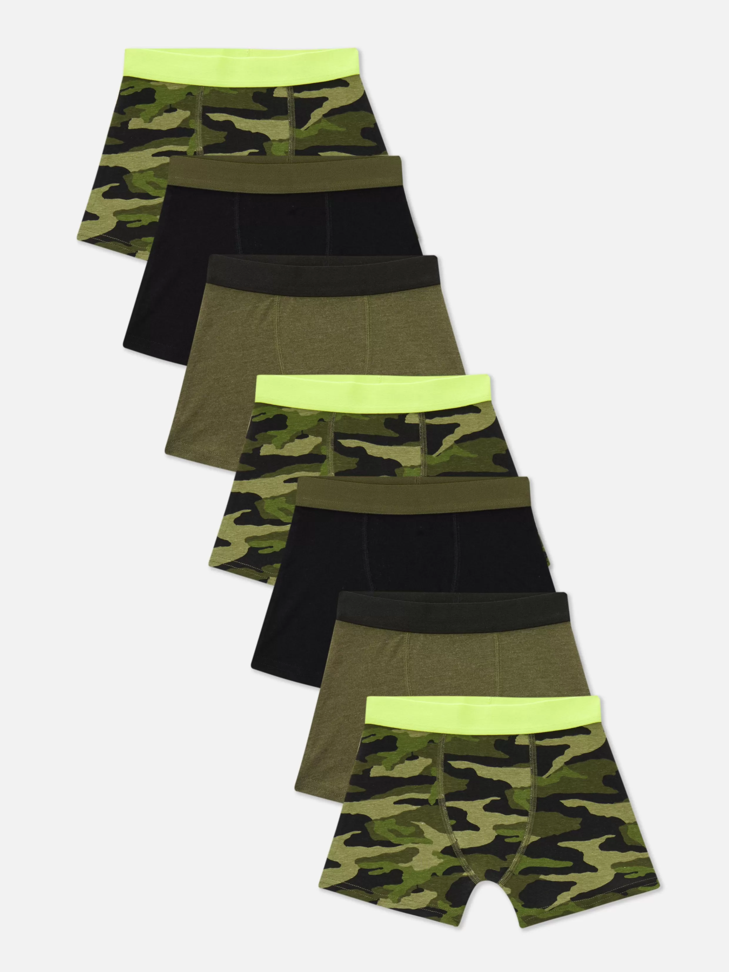 Cheap 7-Pack Camo Boxer Briefs Kids/BOY Underwear