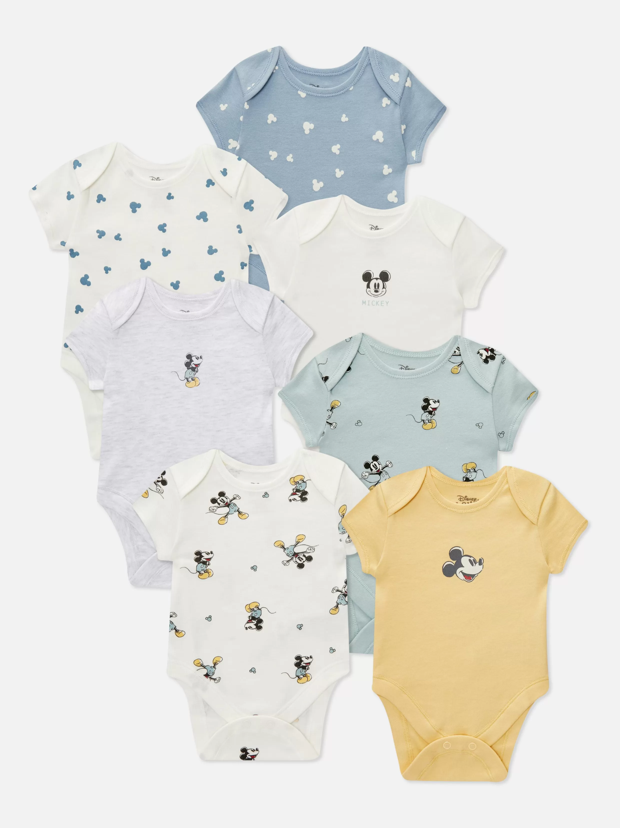 Store 7-Pack Disney’s Mickey Mouse Bodysuits Bodysuits And Tanks