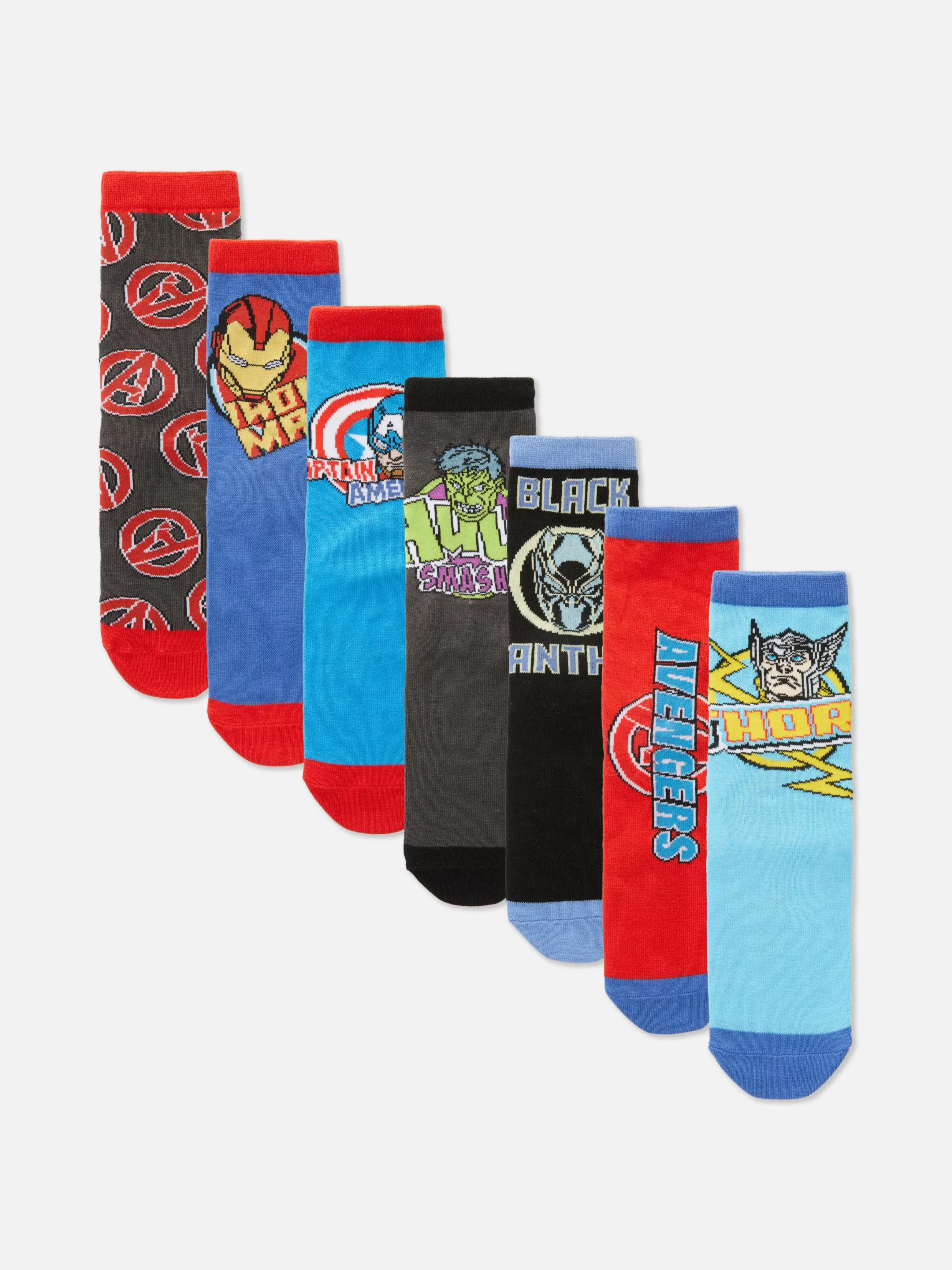 Sale 7-Pack Marvel Avengers Socks Kids/BOY Socks