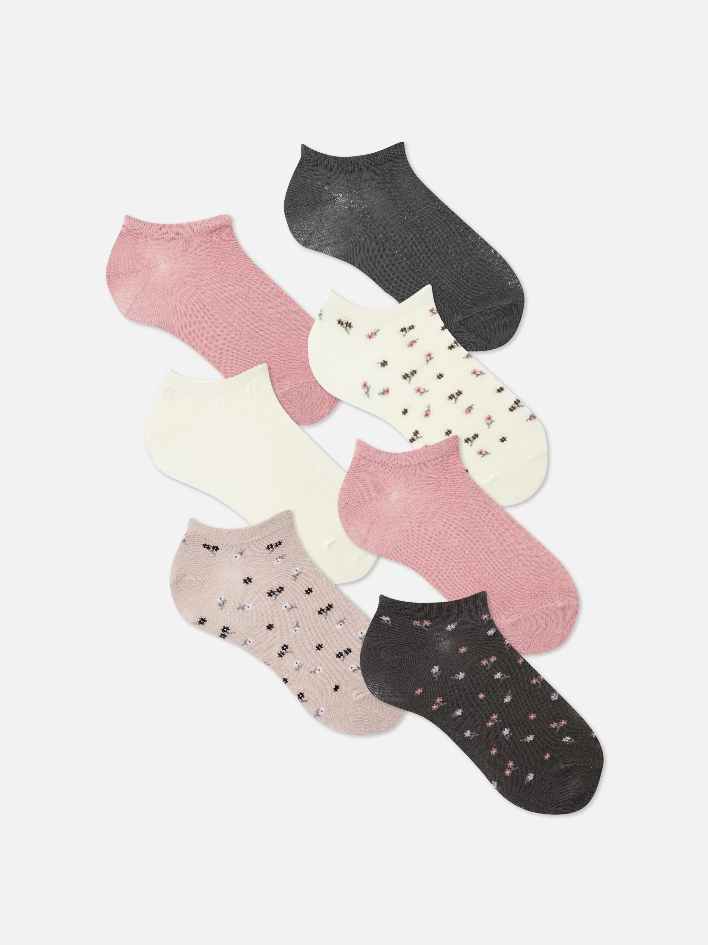 Sale 7-Pack Multi Pattern Ankle Socks Women Socks