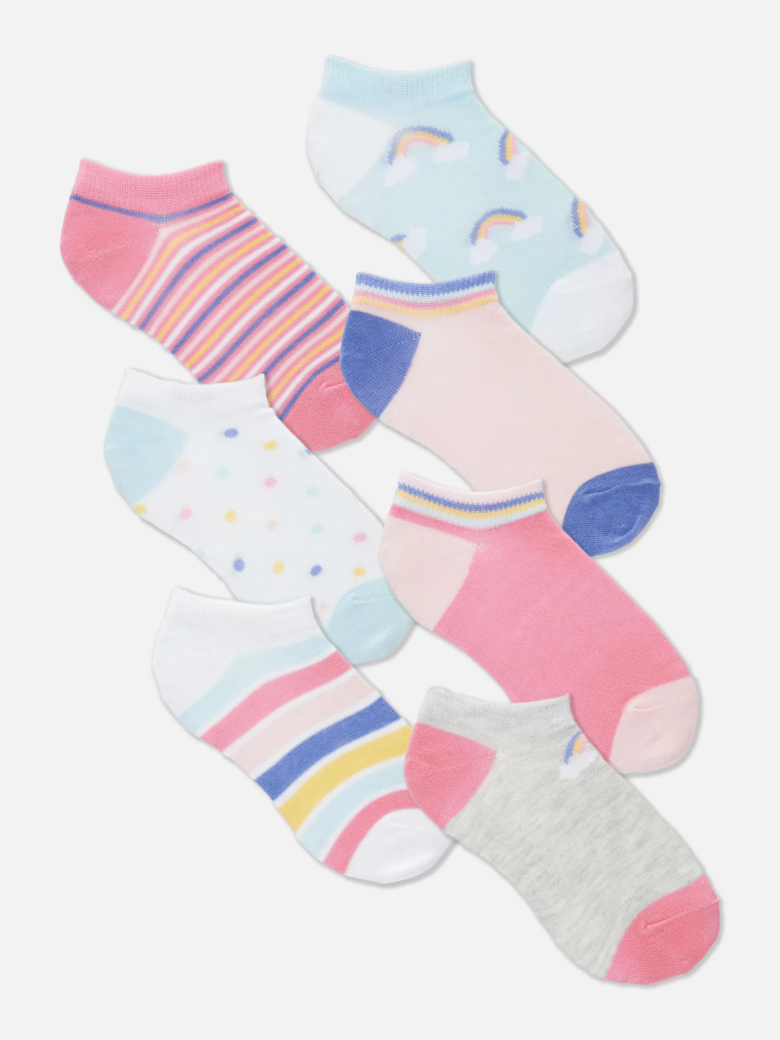 Cheap 7-Pack Sneaker Socks Kids Socks And Tights