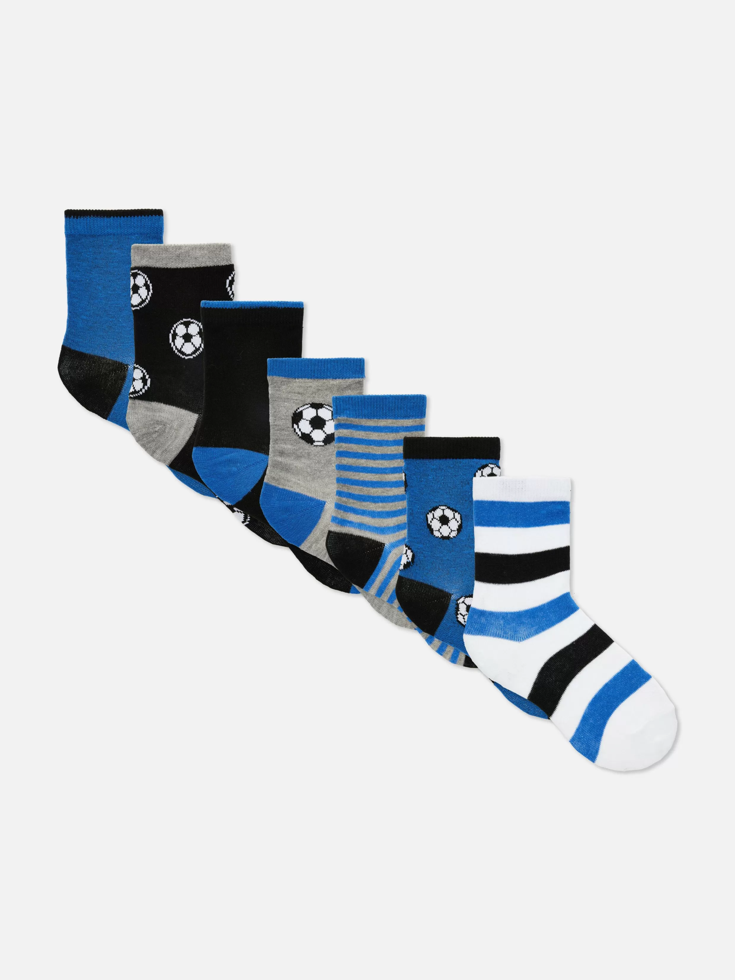 Shop 7-Pack Soccer Ankle Socks Kids/BOY Socks