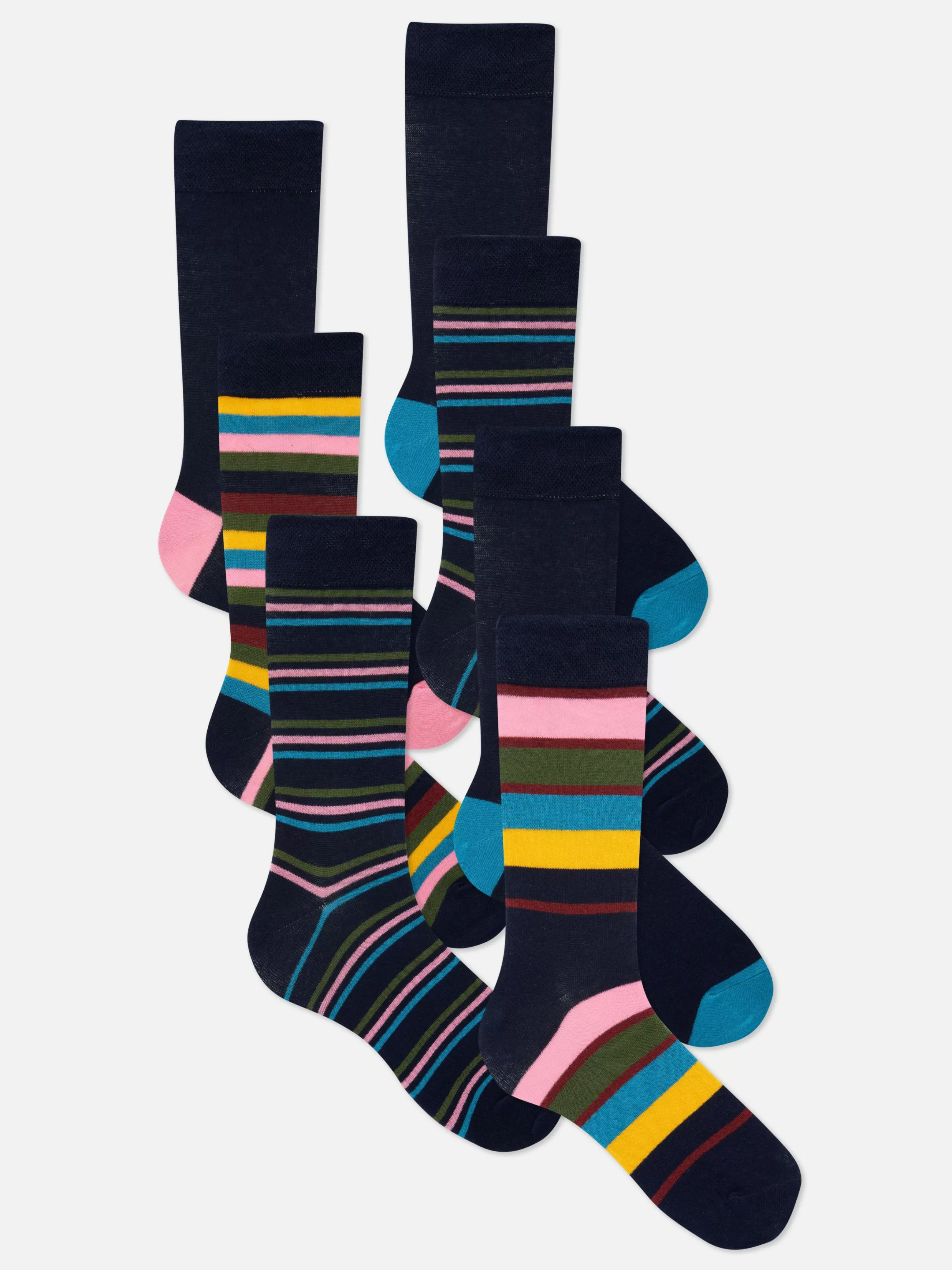 Store 7-Pack Striped Socks Socks