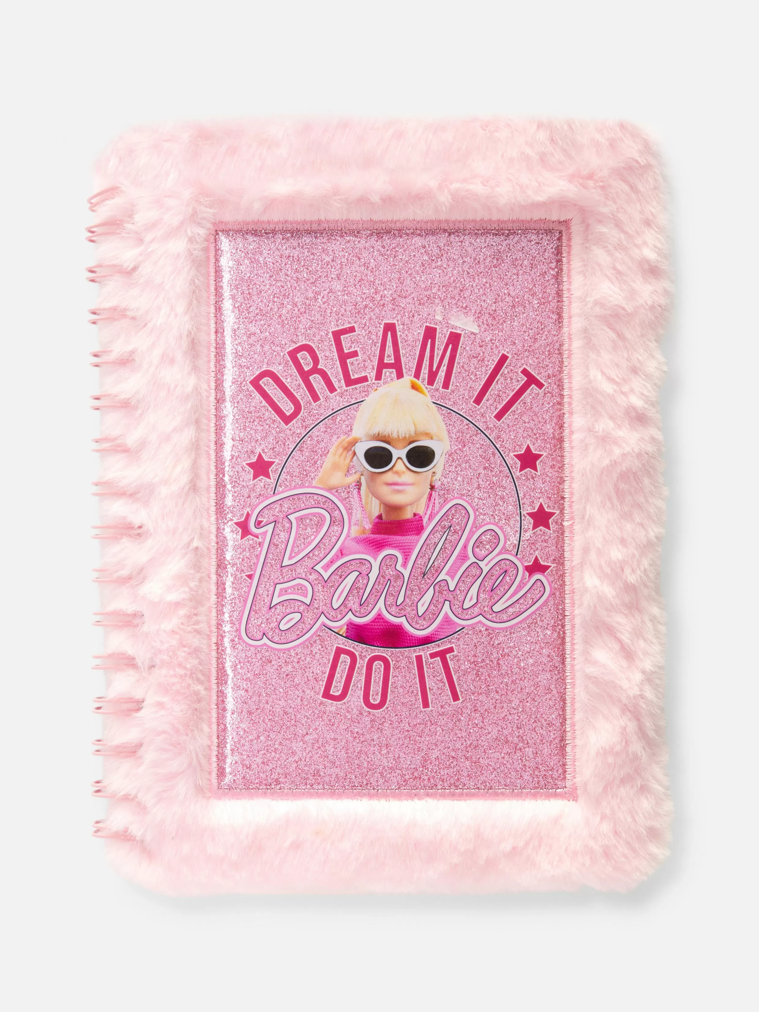 Cheap Barbie Faux Fur Notebook Kids Notebooks