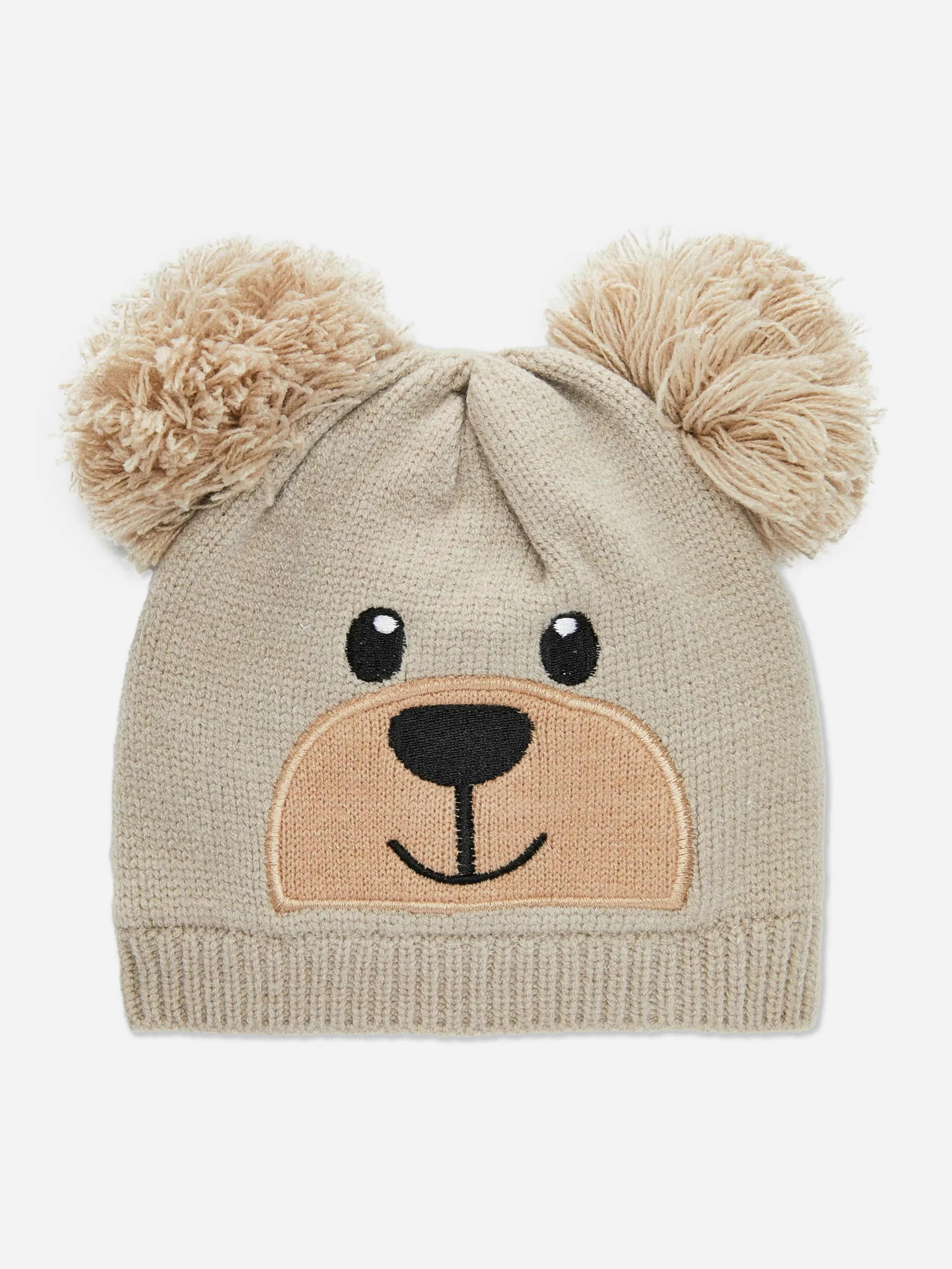 Best Sale Bear Pompom Beanie Hats And Mittens