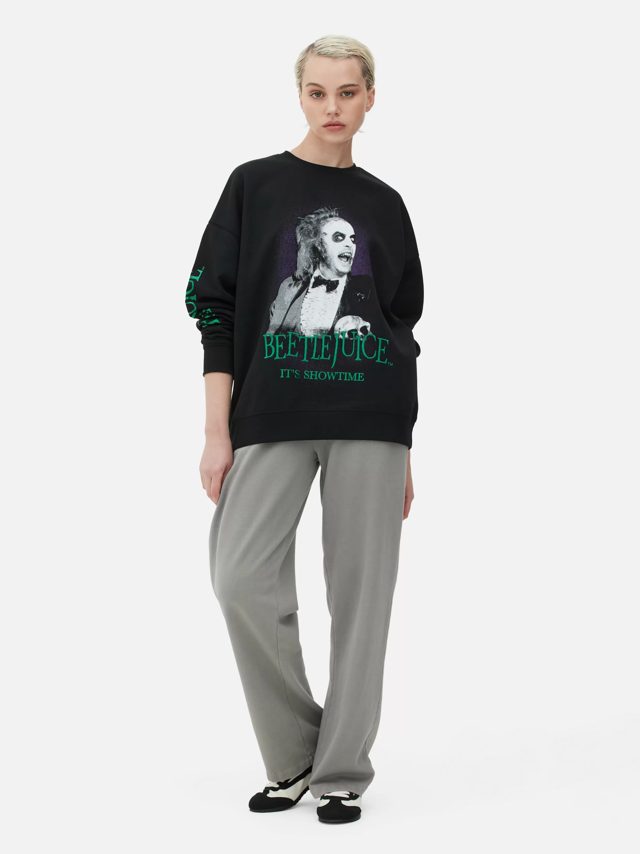 Outlet Beetlejuice Character Sweatshirt Women Beetlejuice | Hoodies And Sweatshirts