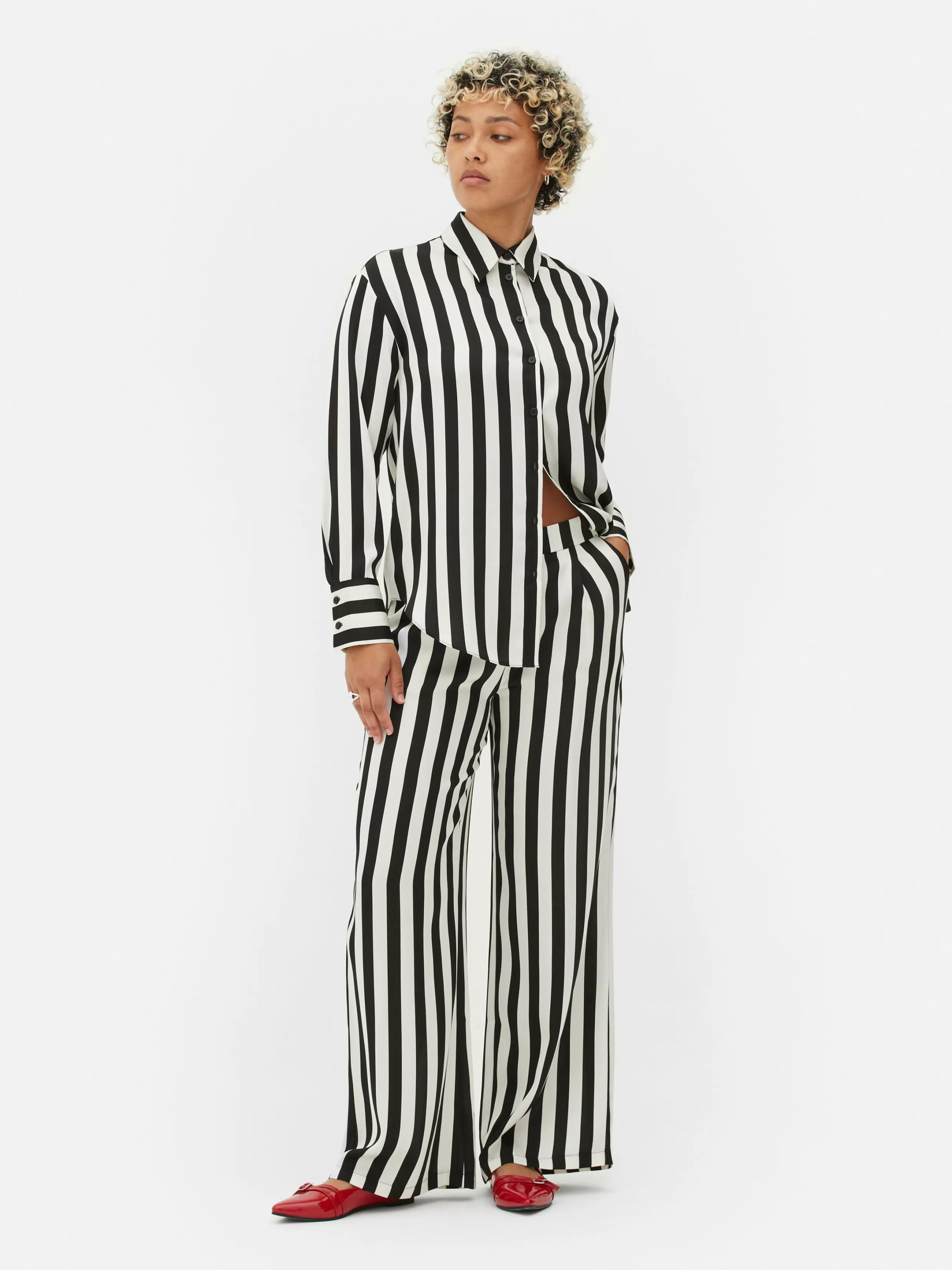 Hot Beetlejuice X Colleen Atwood Stripe Pants Women Gothic Clothing | Pants And Leggings