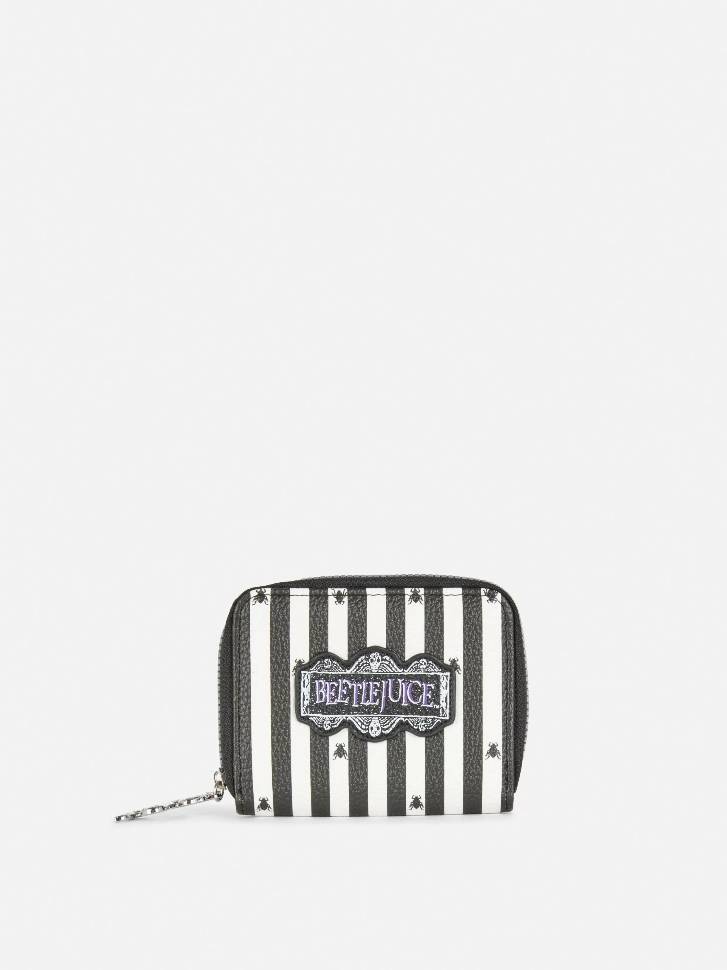 Best Beetlejuice Zip-Up Purse Women Beetlejuice | Halloween Accessories