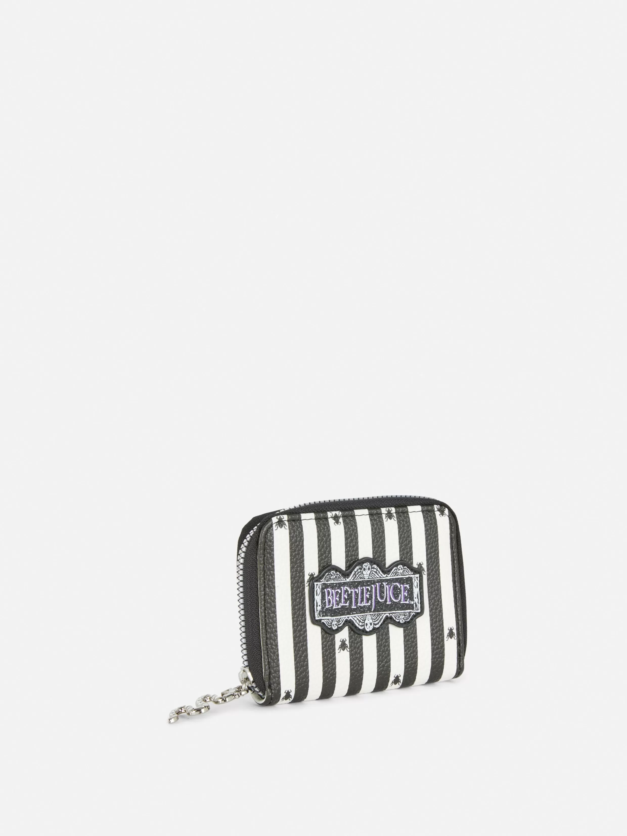 Best Beetlejuice Zip-Up Purse Women Beetlejuice | Halloween Accessories