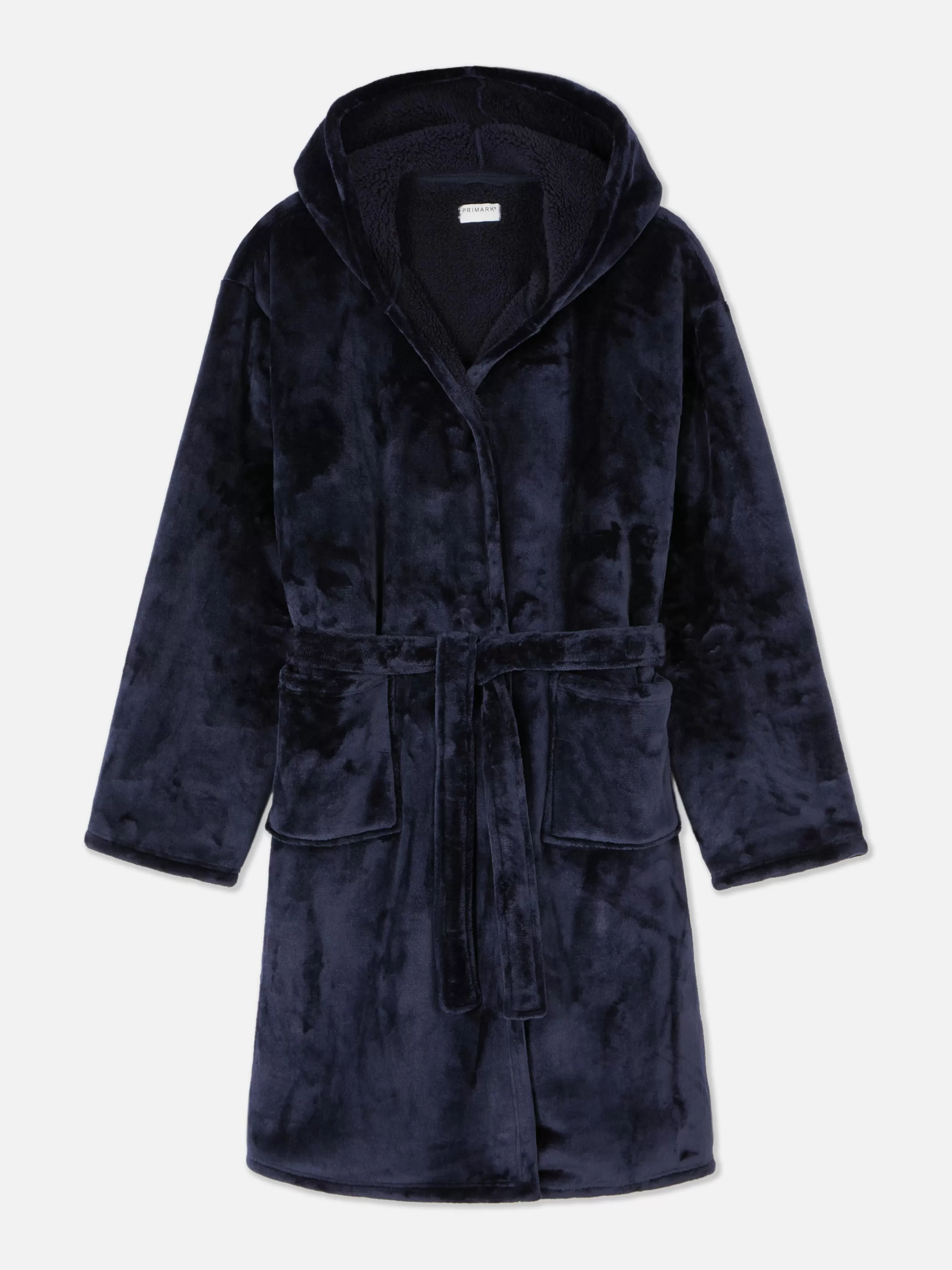 Clearance Belted Fleece Robe Pajamas