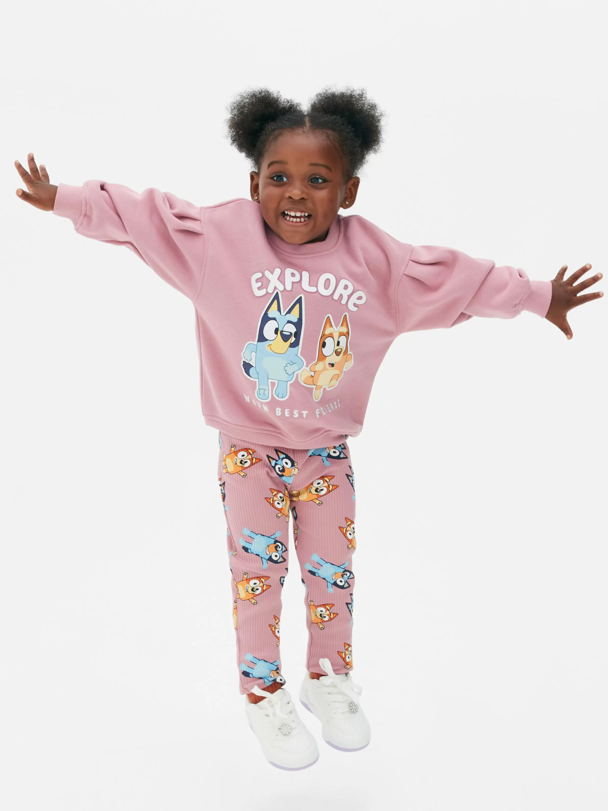 Best Bluey Sweatshirt And Ribbed Leggings Set Kids Sets And Outfits