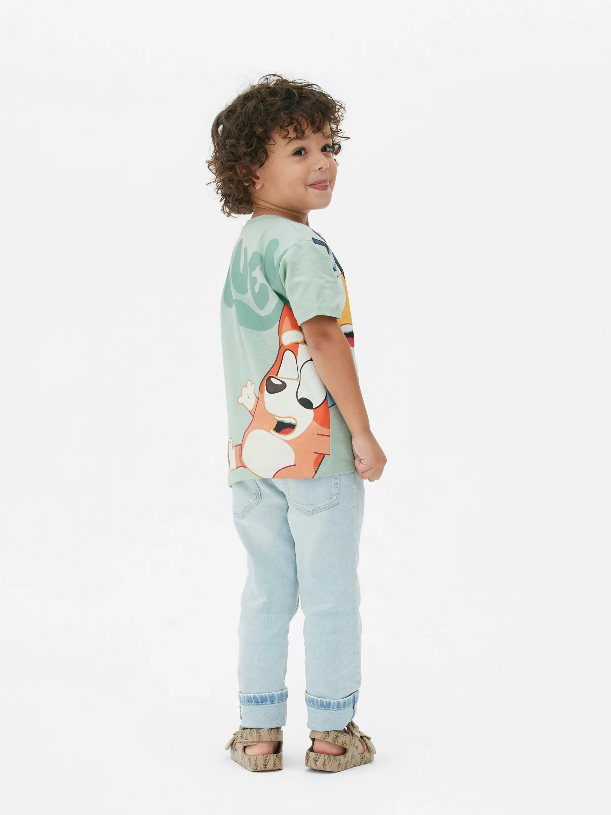 Cheap Bluey T-Shirt Kids/BOY Tops And T-Shirts