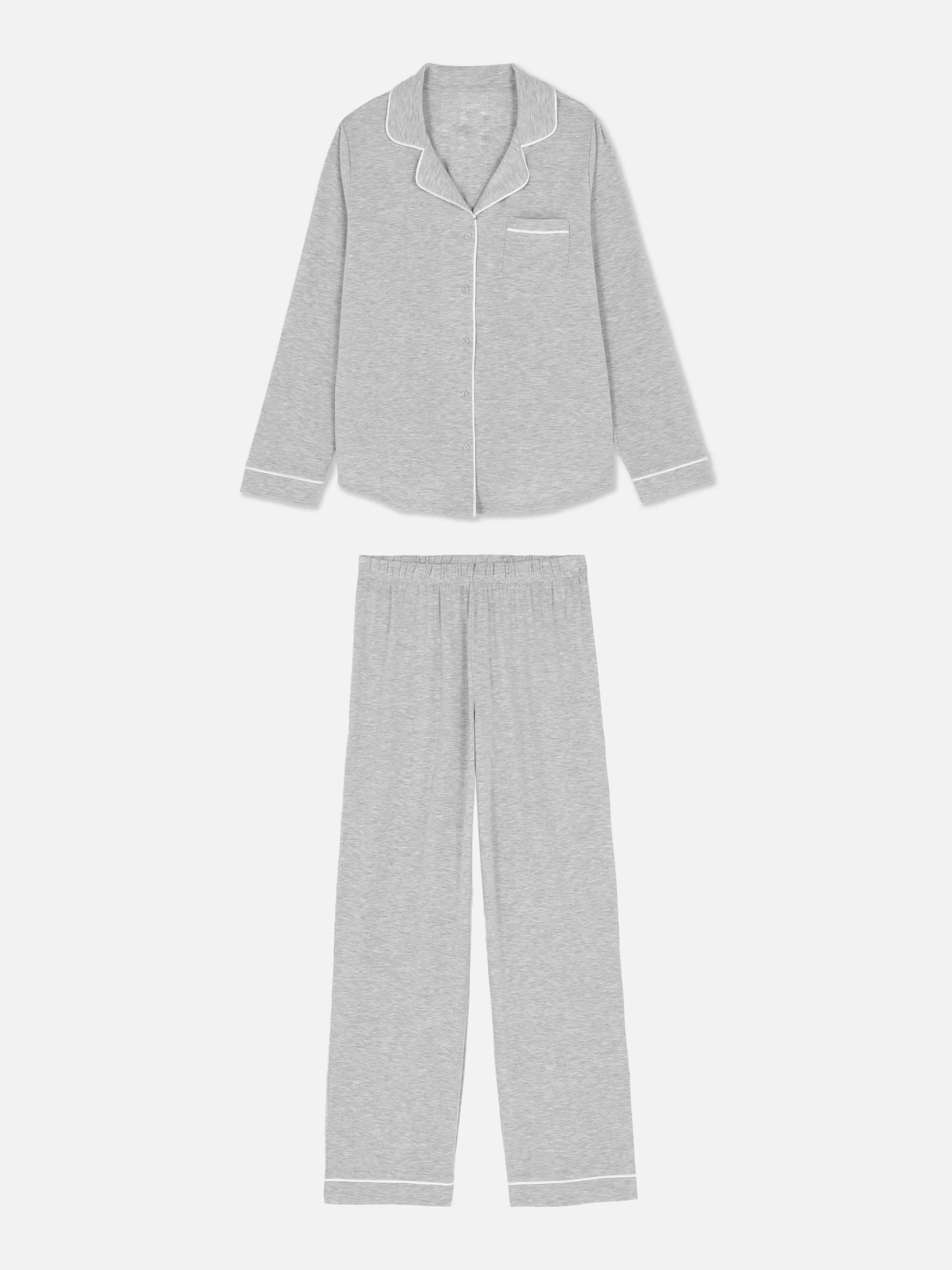 Best Sale Boyfriend Long Pajamas Women Pajama Sets