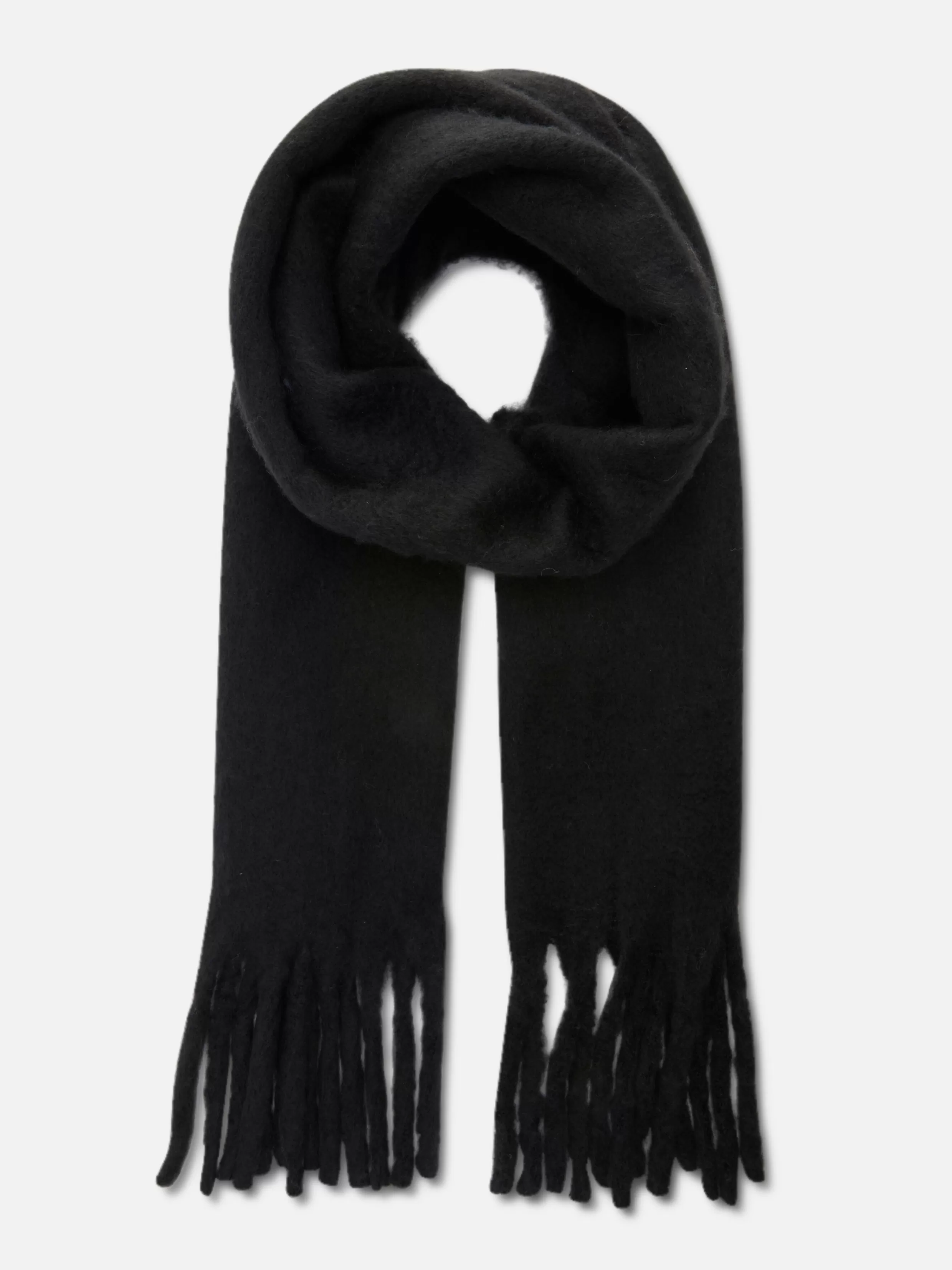 Online Brushed Tassel Scarf Women Hats, Gloves And Scarves