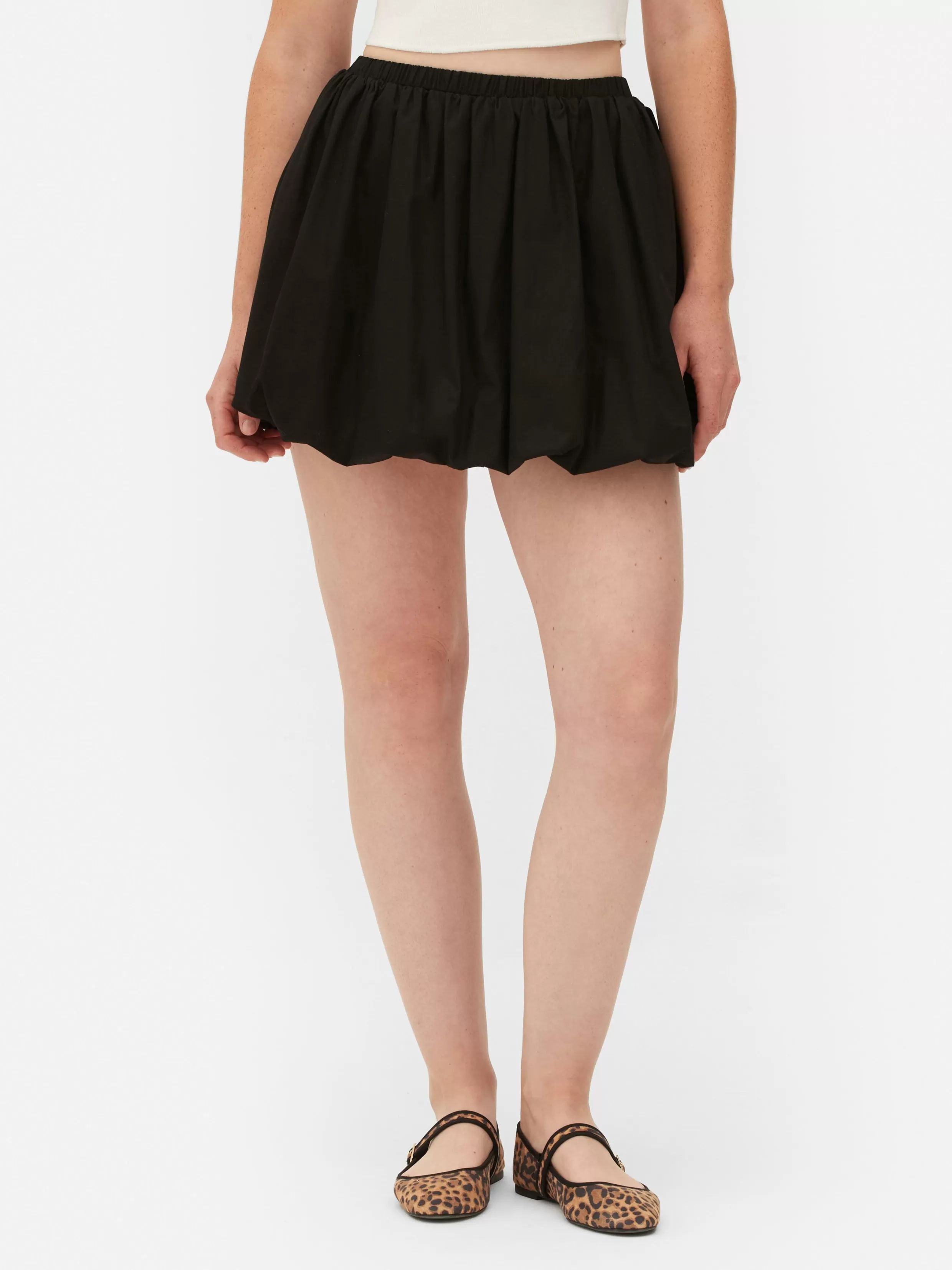 Online Bubble Hem Mini Skirt Women Skirts