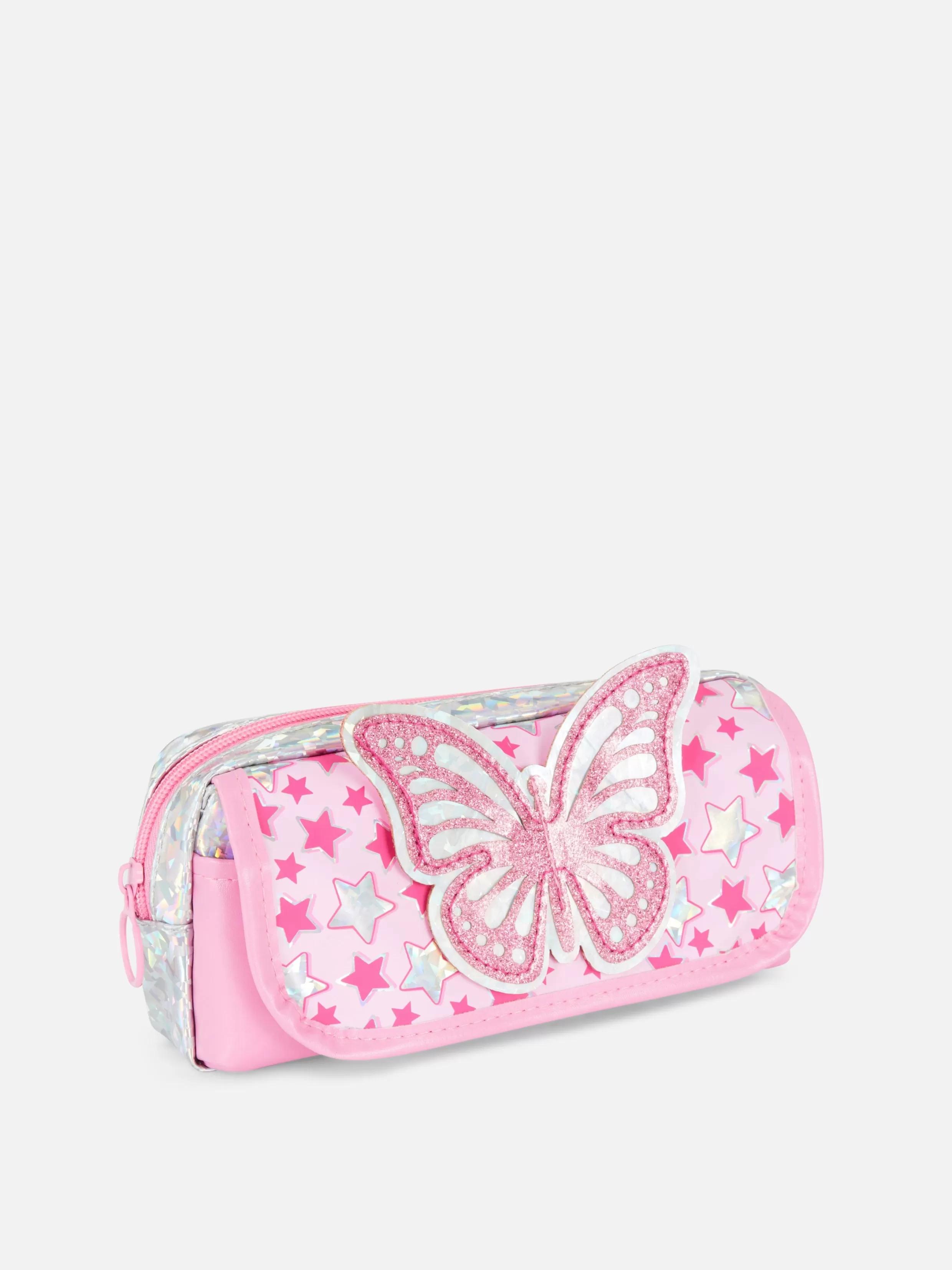 Hot Butterly Badge Pencil Case Kids Pencil Cases