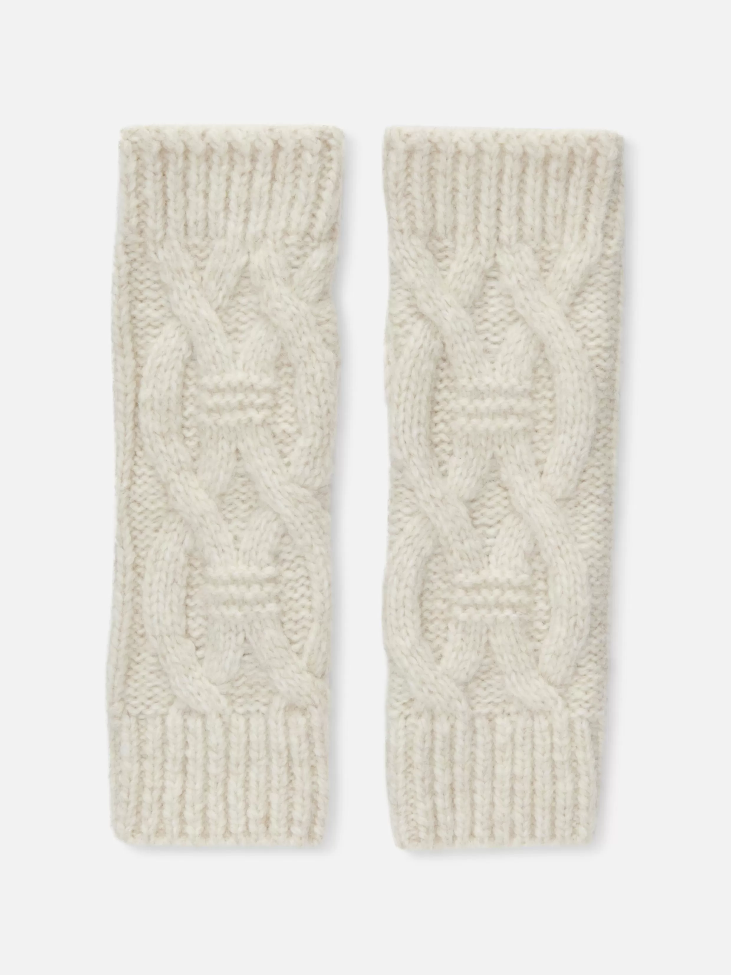 New Cable Knit Wrist Warmers Women Hats, Gloves And Scarves