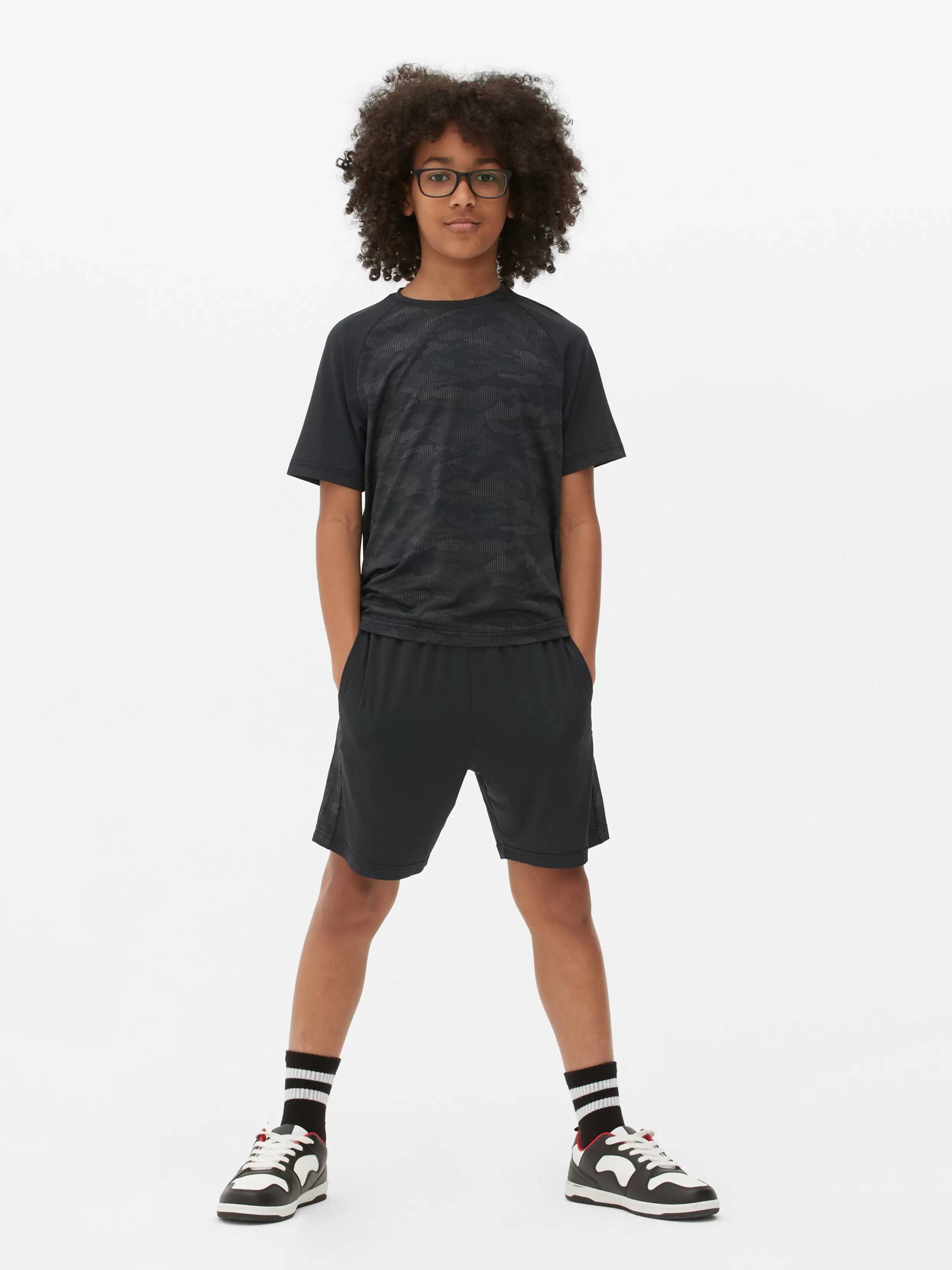 New Camo Active T-Shirt And Shorts Set Kids/BOY Sets And Outfits | Activewear