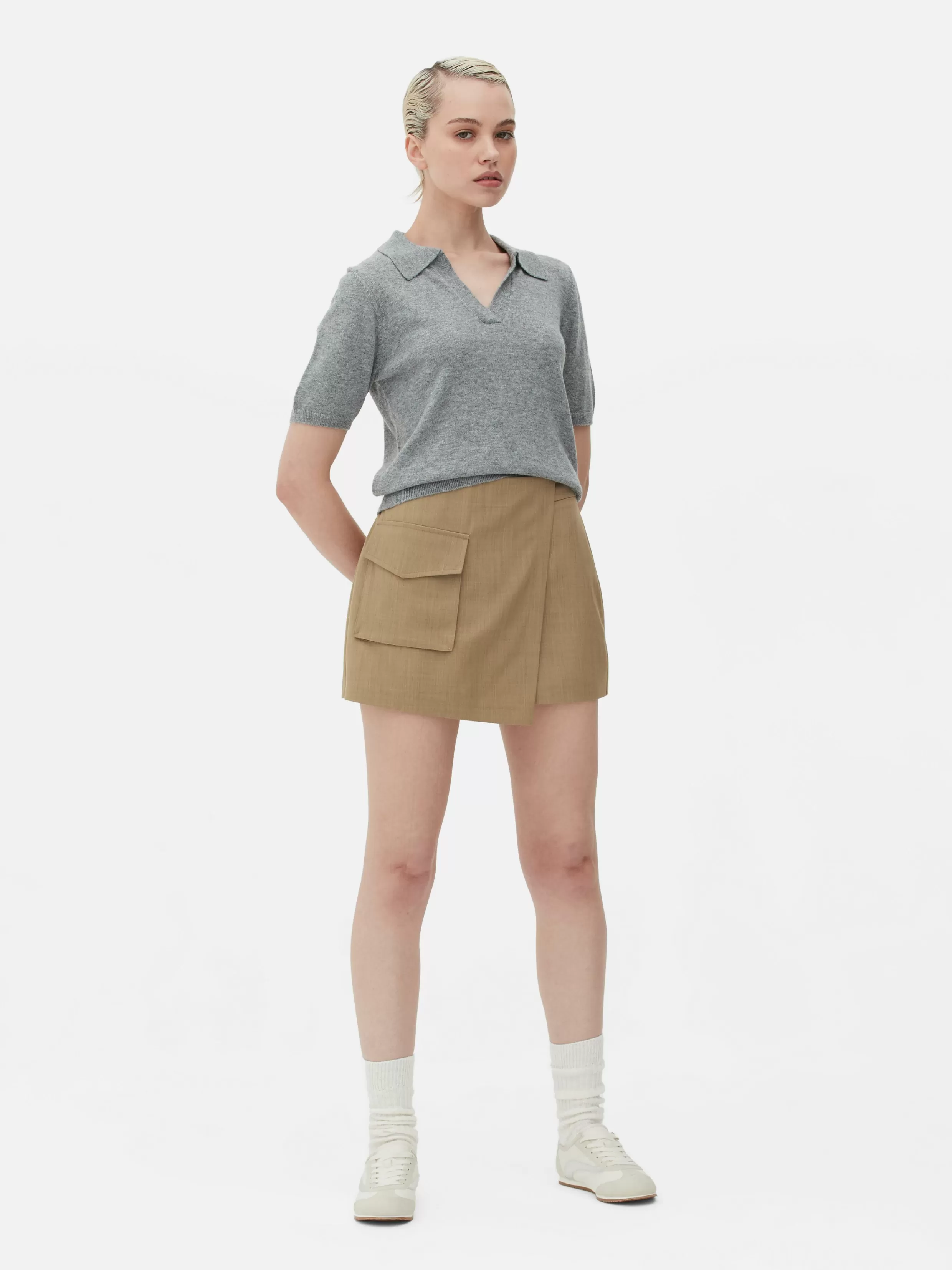 Shop Cargo Pocket Skort Women Shorts | Skirts