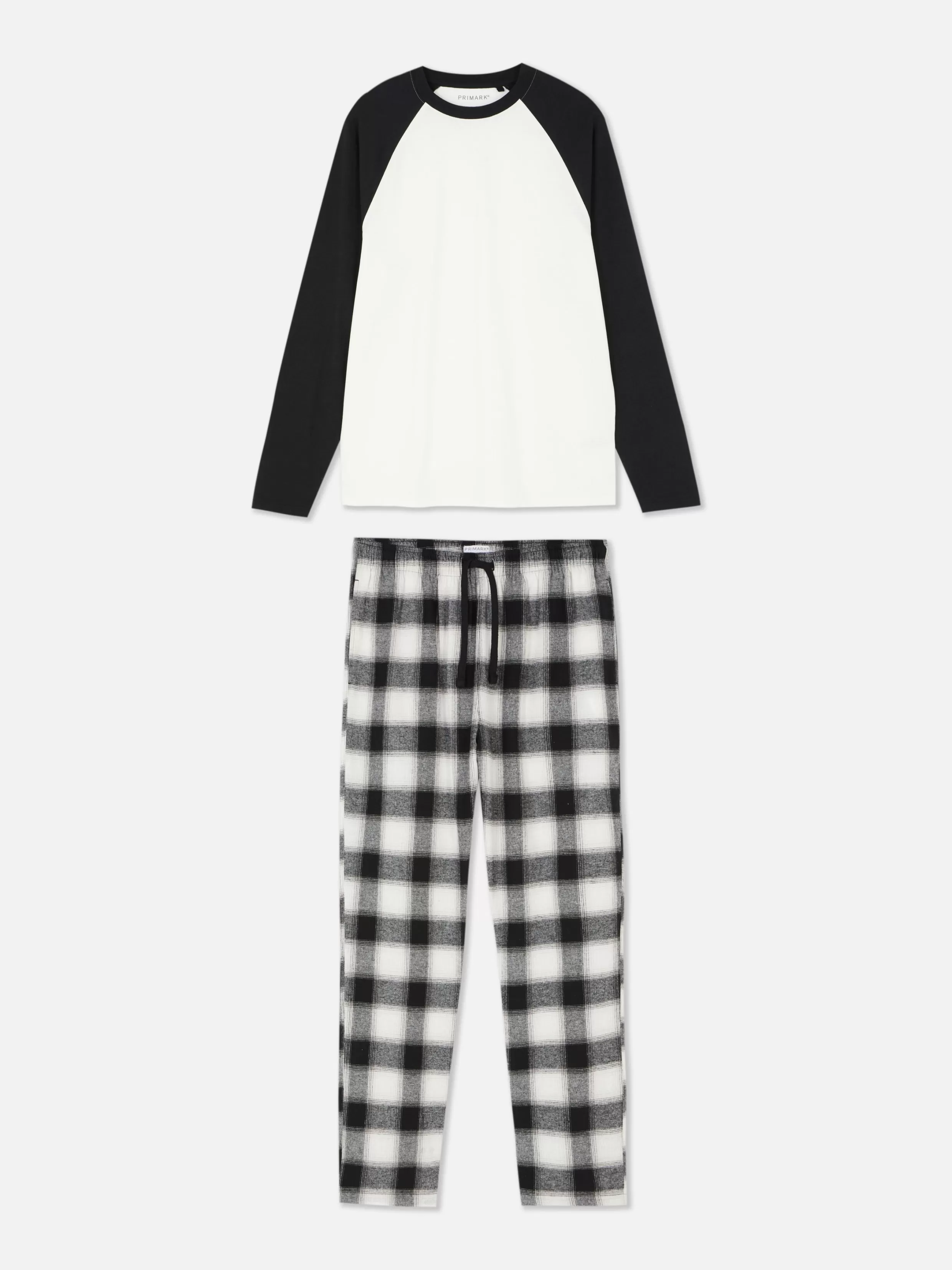 Shop Check Brushed Cotton Pajamas Pajamas