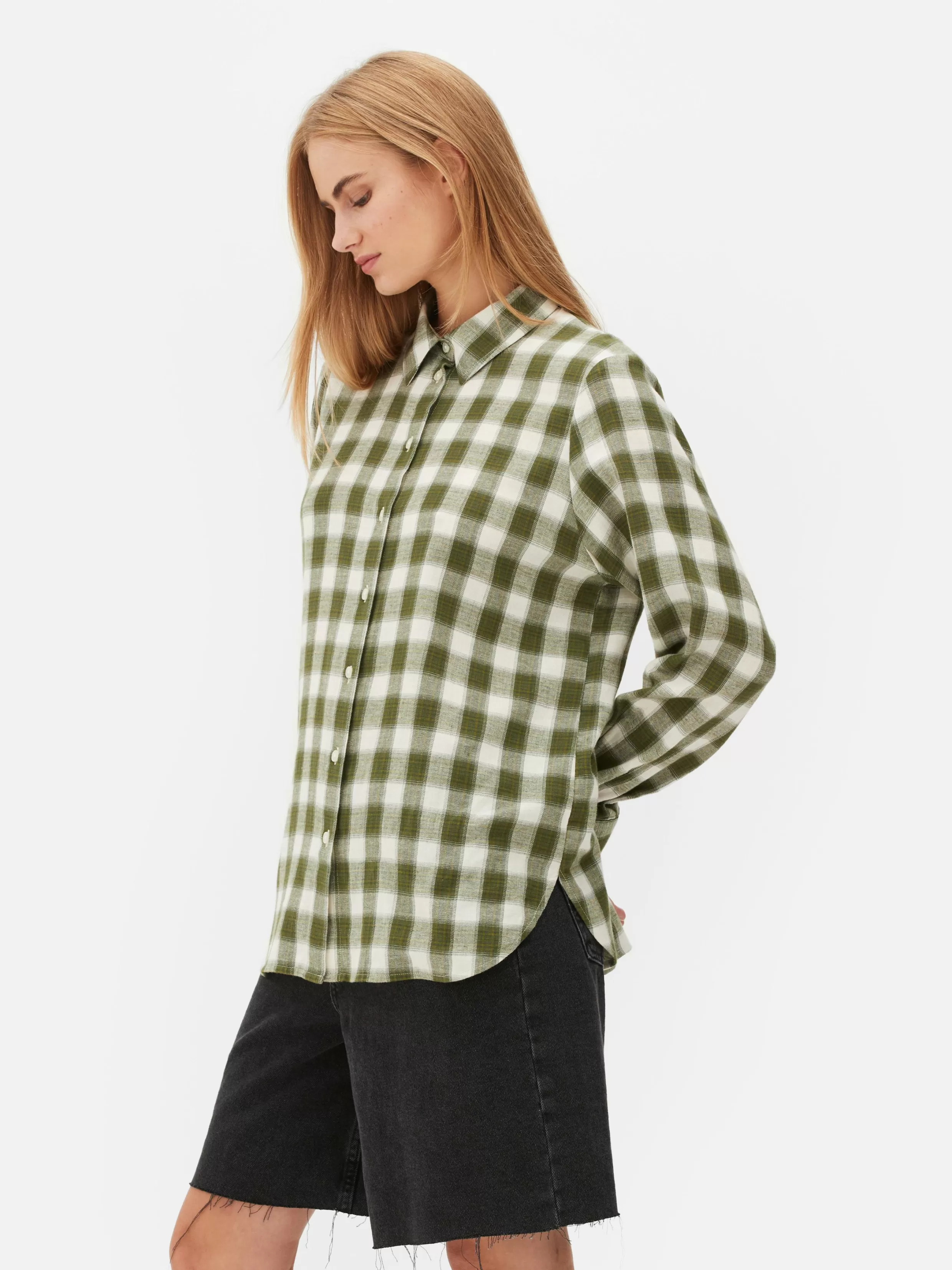 New Check Shirt Women Shirts And Blouses