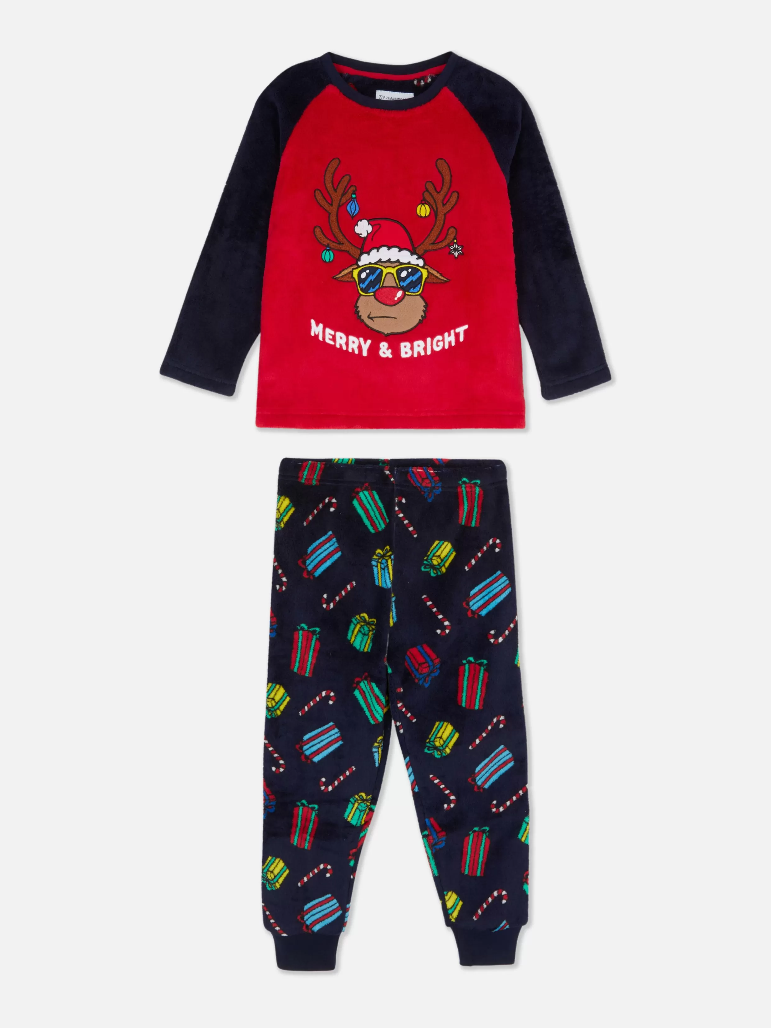 Sale Christmas Reindeer Fleece Pajamas Kids/BOY Pajamas And Sleepwear