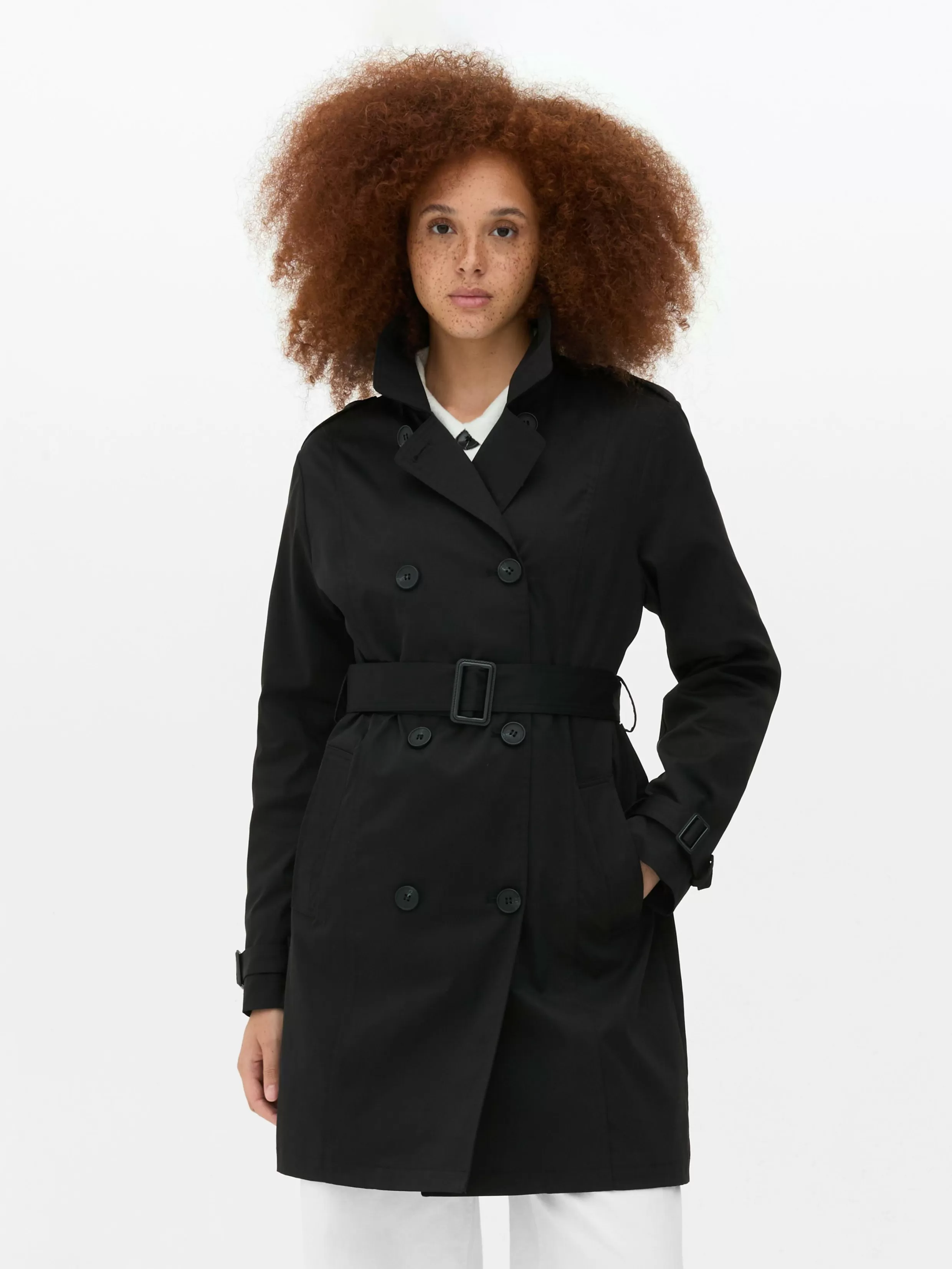 Online Classic Double Breasted Trench Women Coats And Jackets