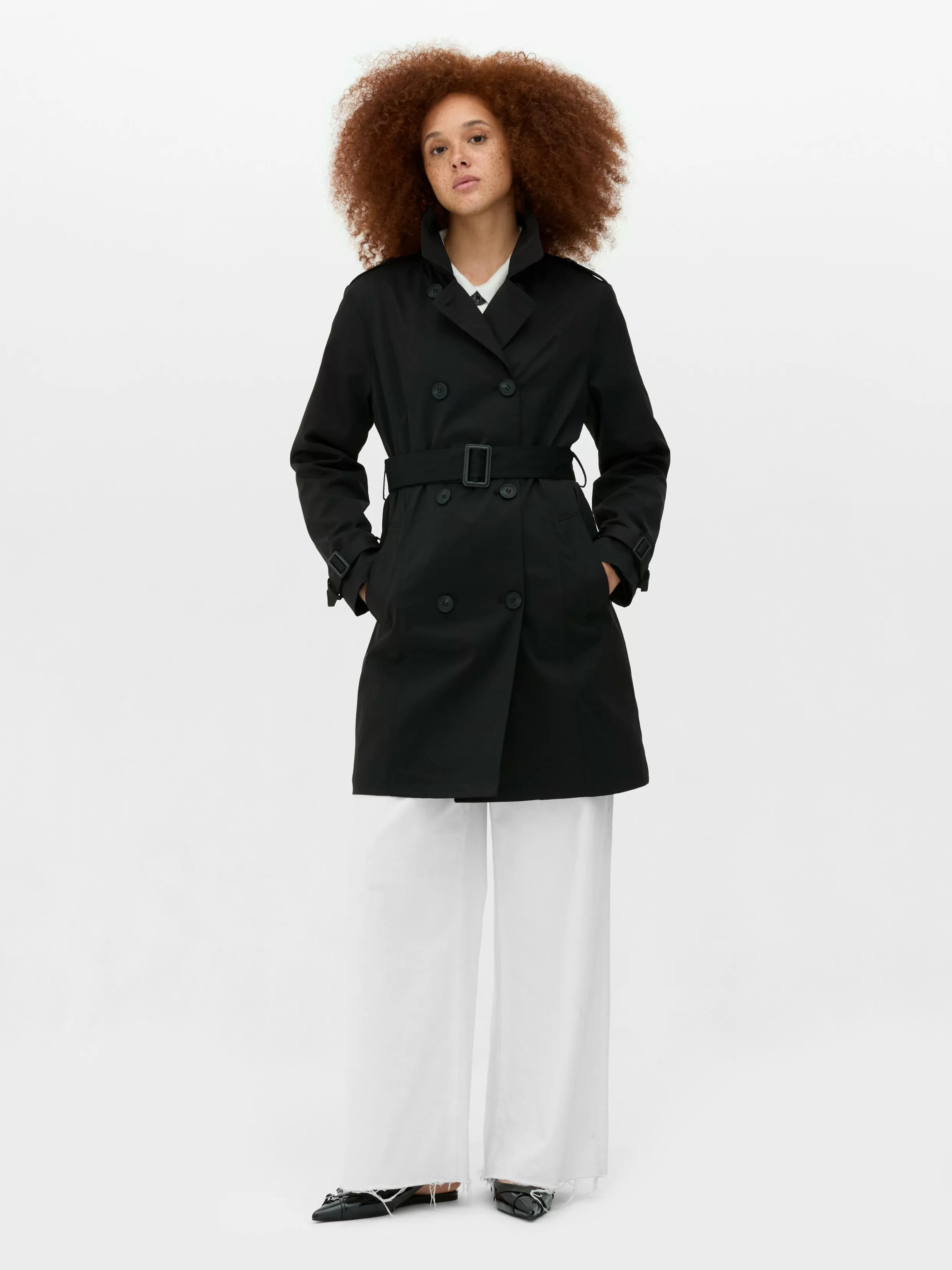 Online Classic Double Breasted Trench Women Coats And Jackets