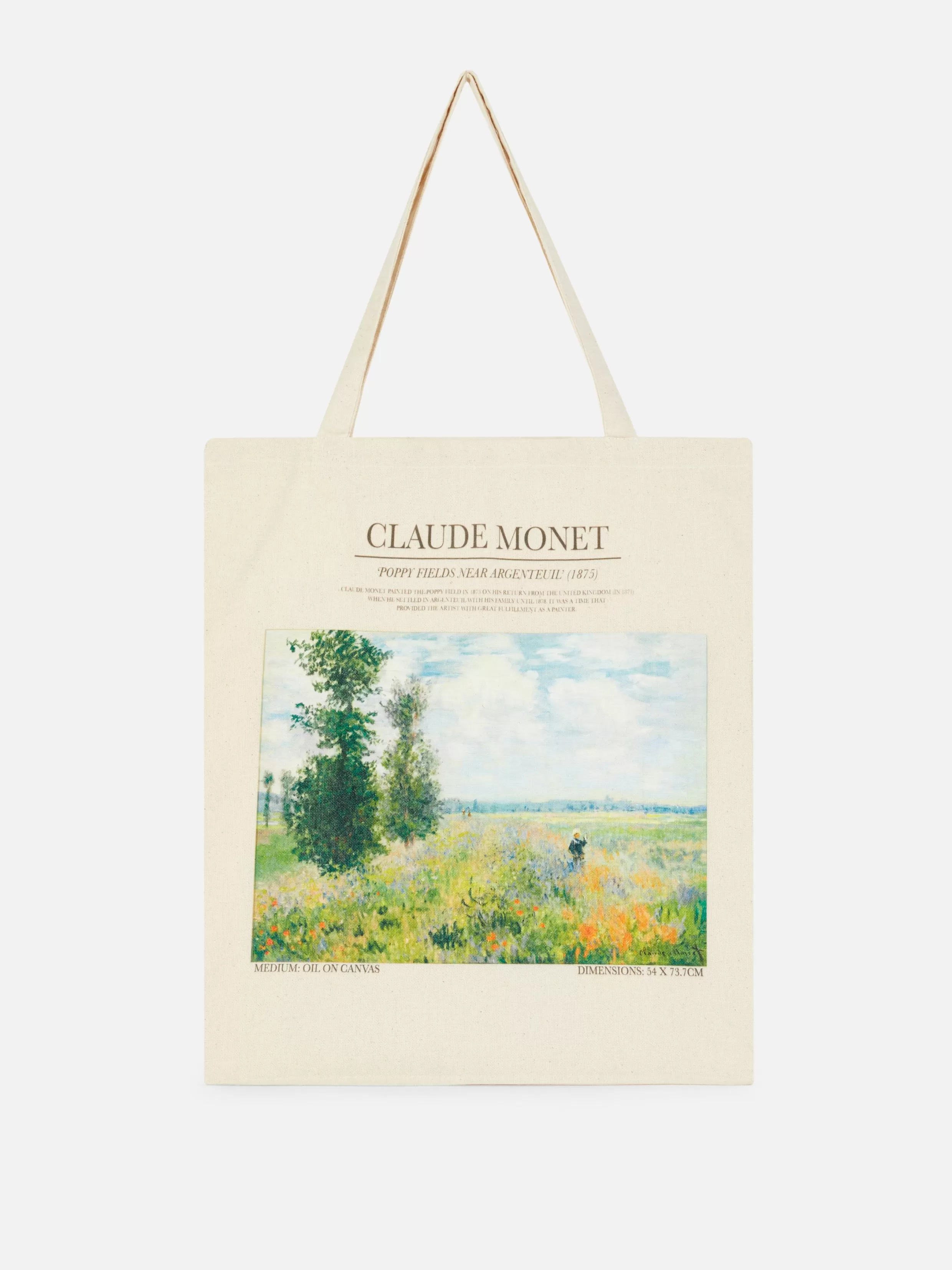 New Claude Monet Canvas Bag Travel Accessories