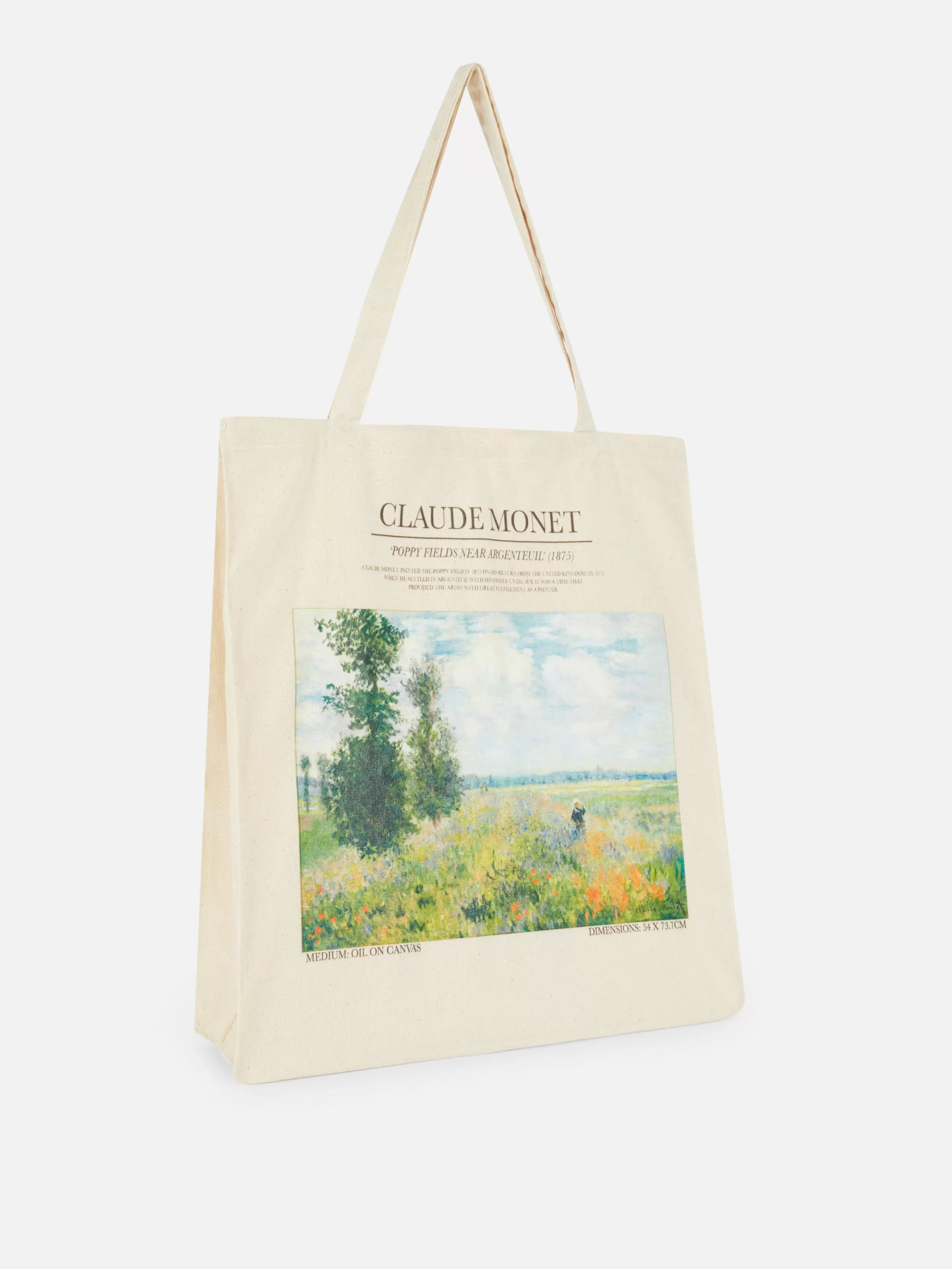 New Claude Monet Canvas Bag Travel Accessories