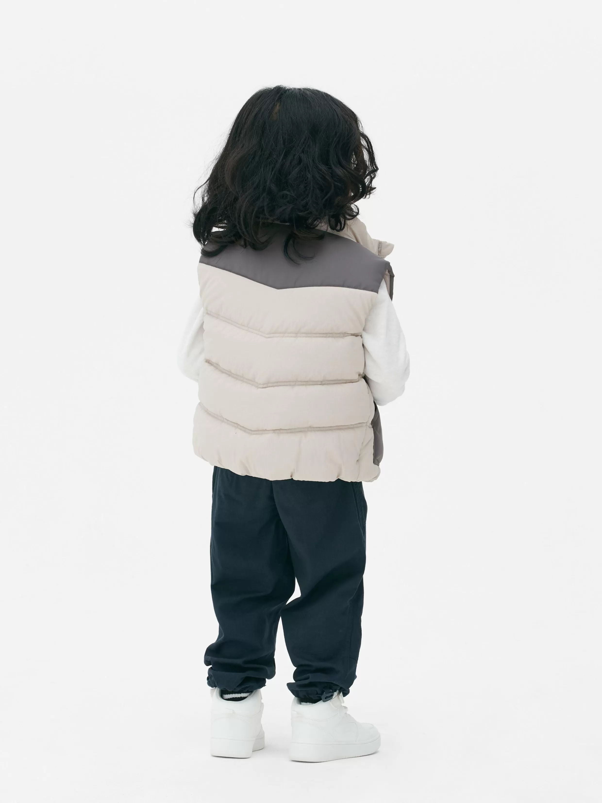 Sale Color Block Padded Vest Kids/BOY Coats And Jackets