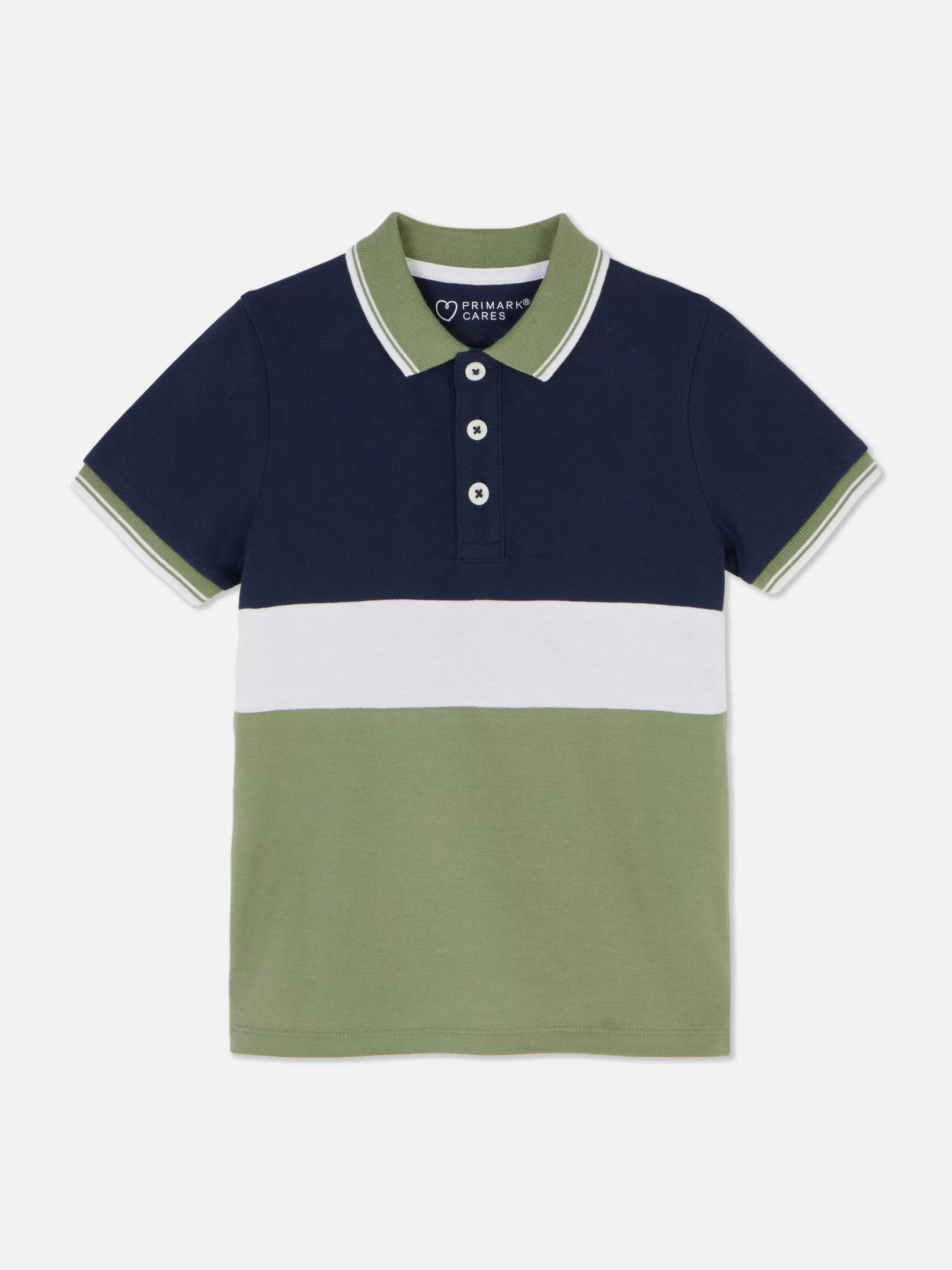 Cheap Color Block Polo Kids/BOY Tops And T-Shirts