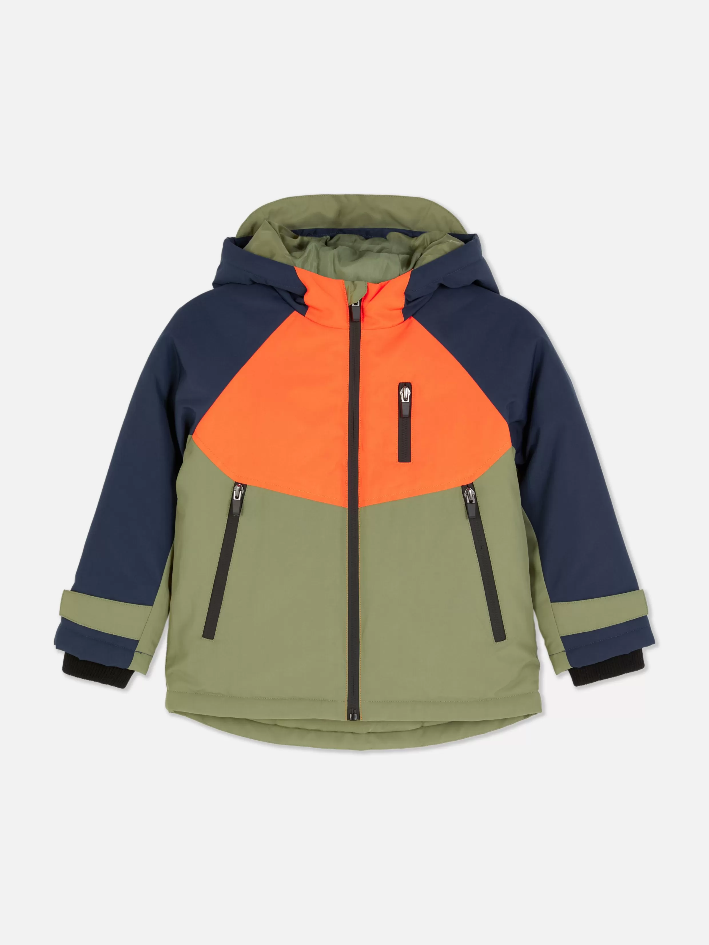 Flash Sale Color Block Windbreaker Kids/BOY Coats And Jackets