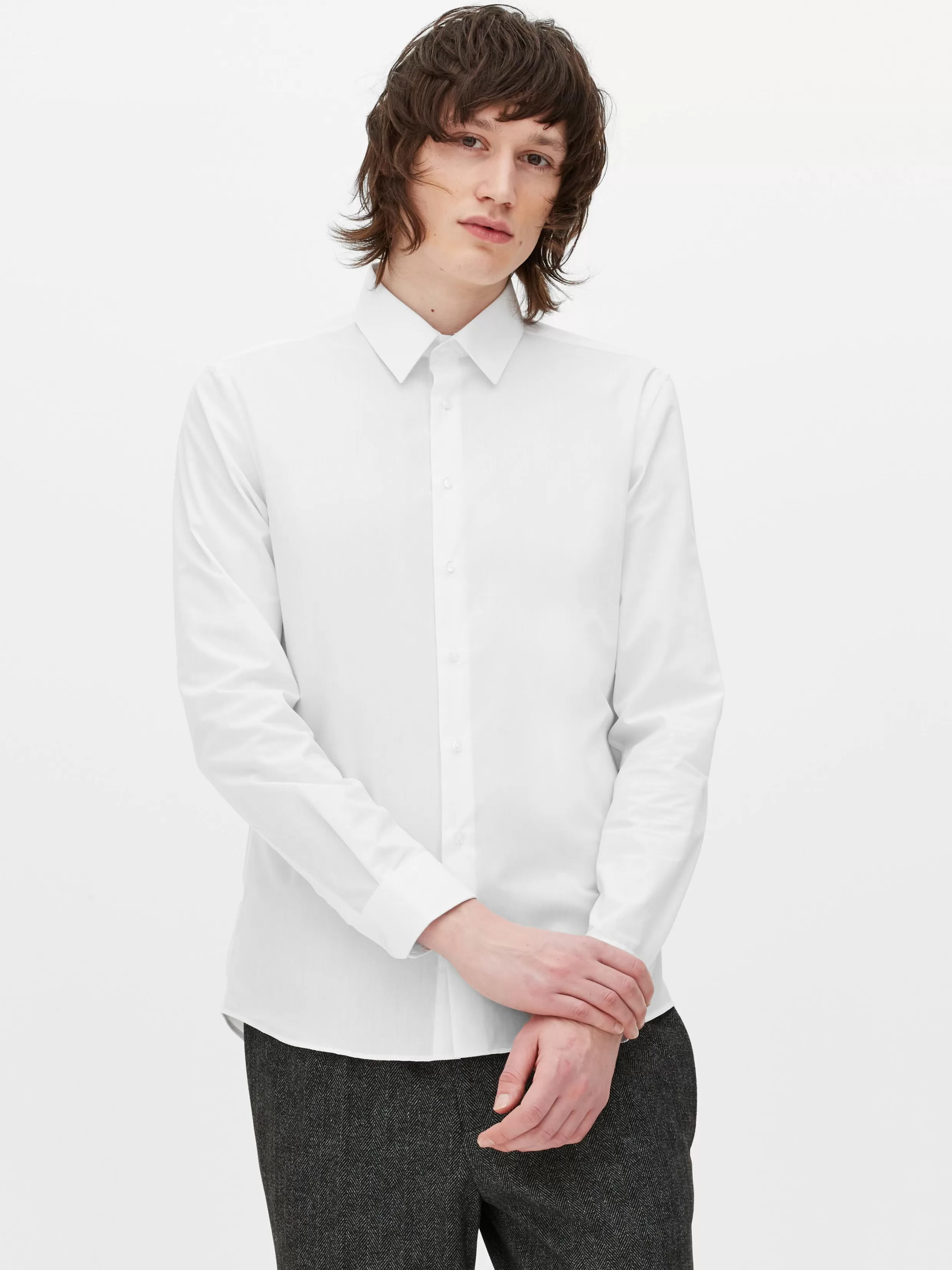 Cheap Cotton Slim Fit Shirt Shirts