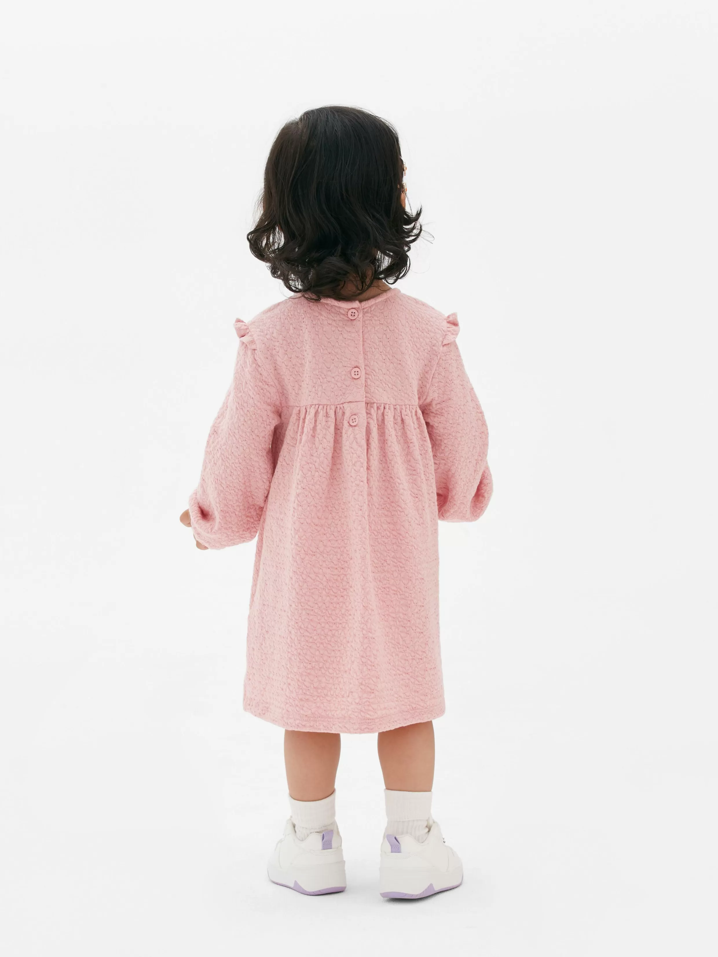 Discount Crinkled Ruffle Dress Dresses And Skirts