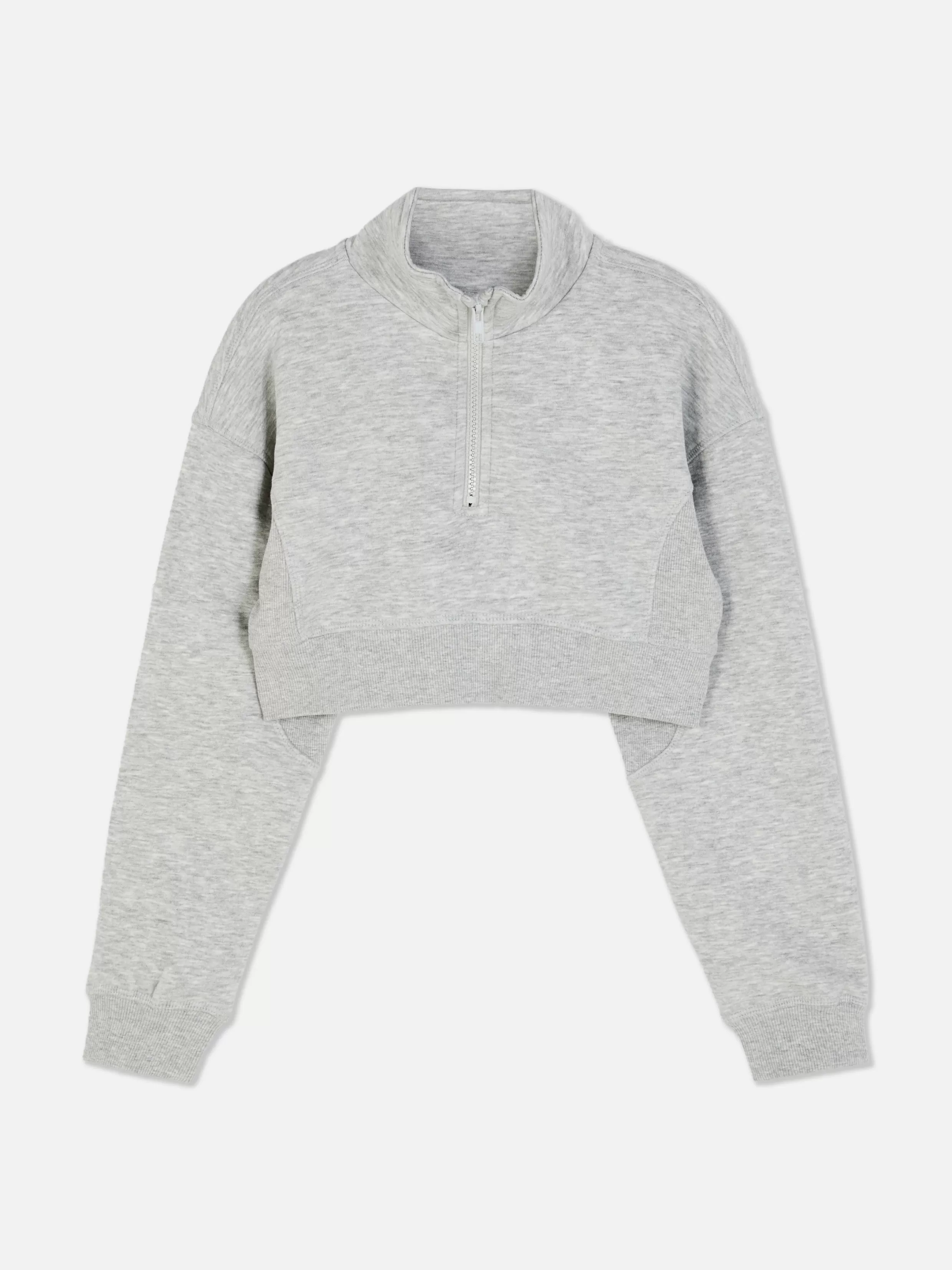 Clearance Cropped Funnel Neck Sweatshirt Kids Hoodies And Sweatshirts