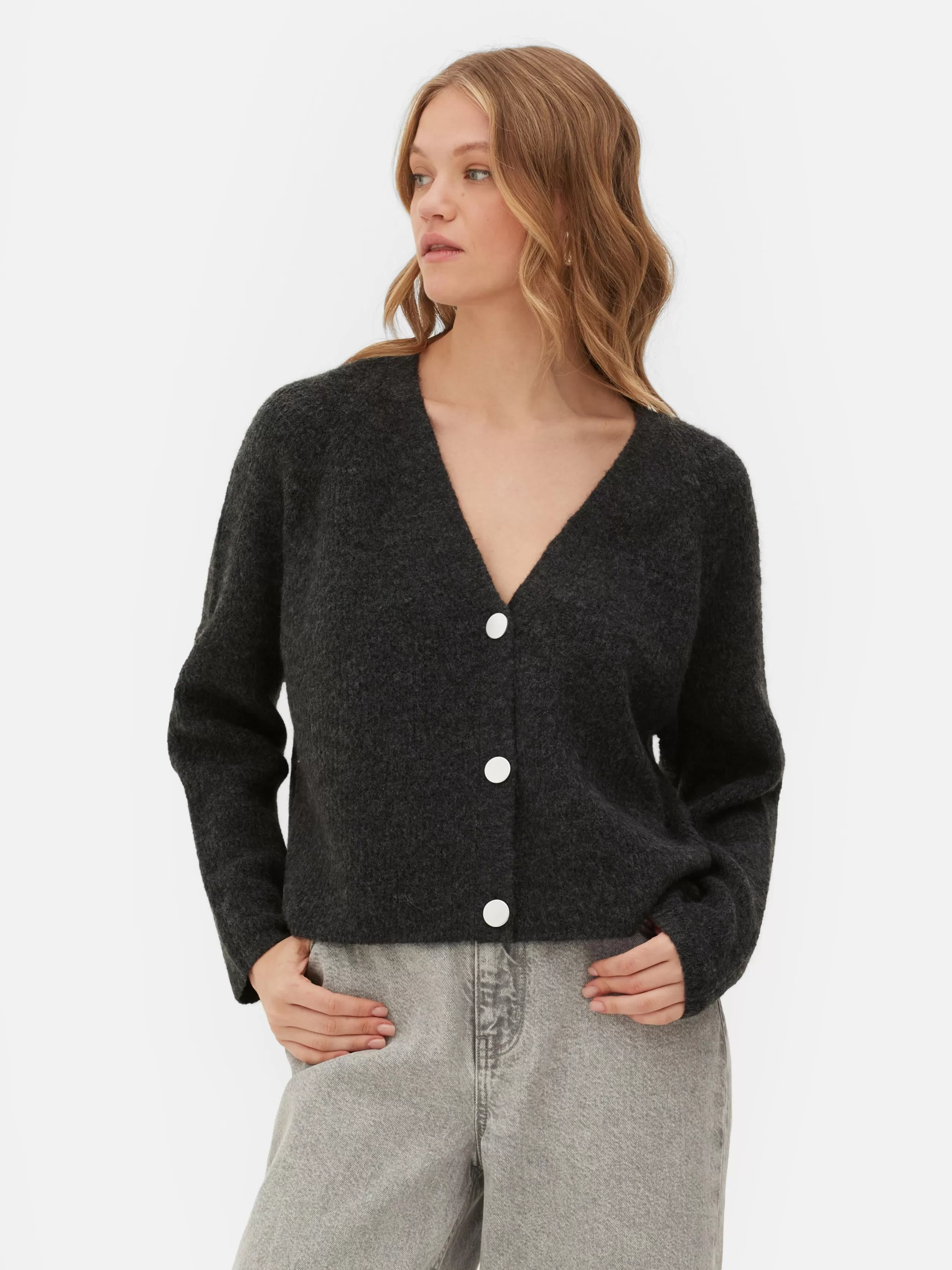 Flash Sale Cropped V-Neck Cardigan Women Sweaters And Cardigans