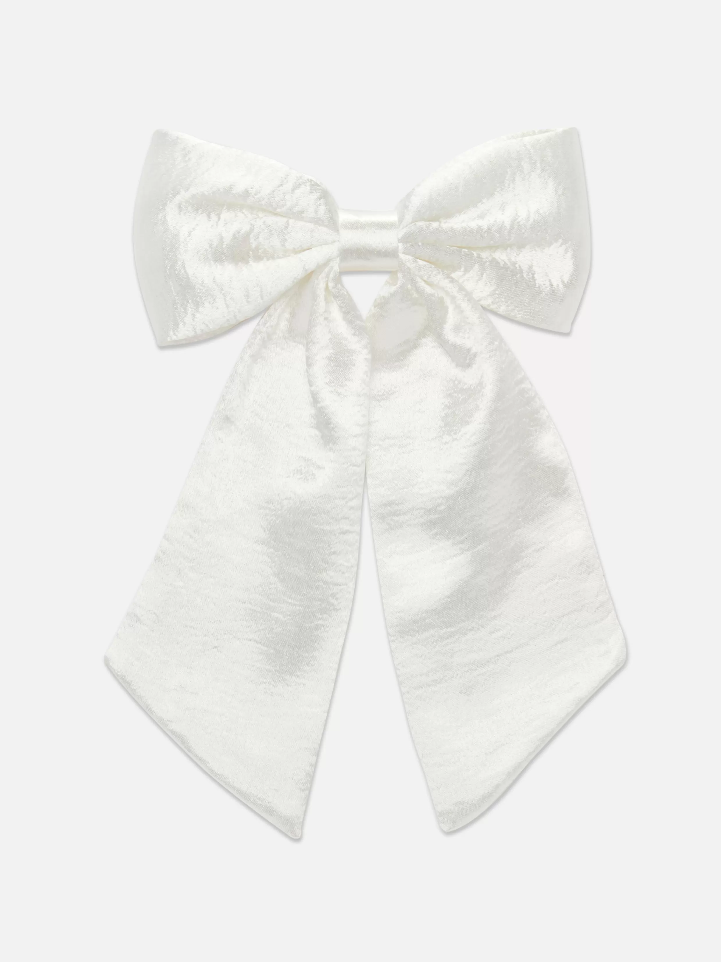 Discount Crushed Satin Hair Bow Women Hair Accessories