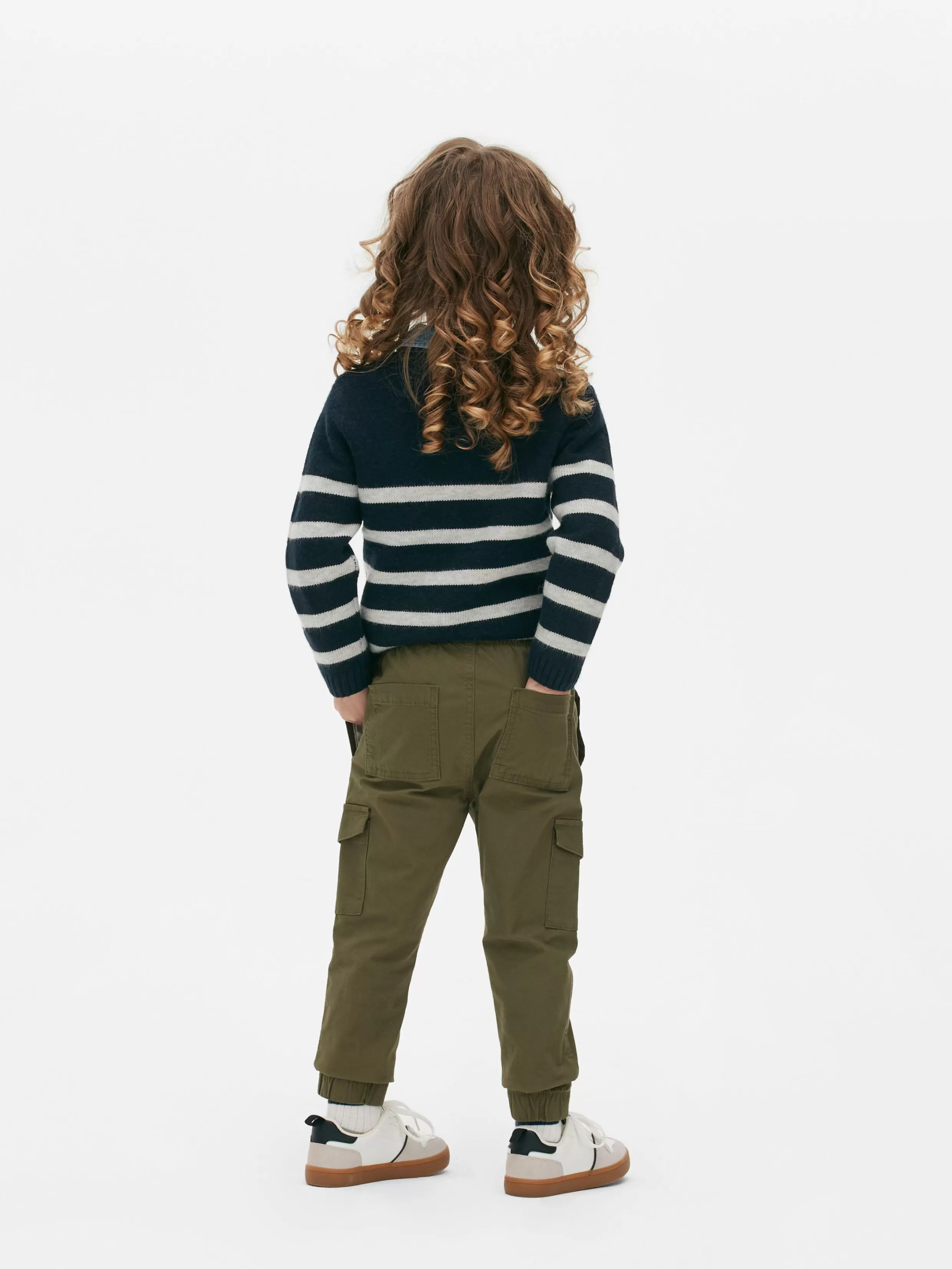 Outlet Cuffed Cargo Pants Kids/BOY Pants