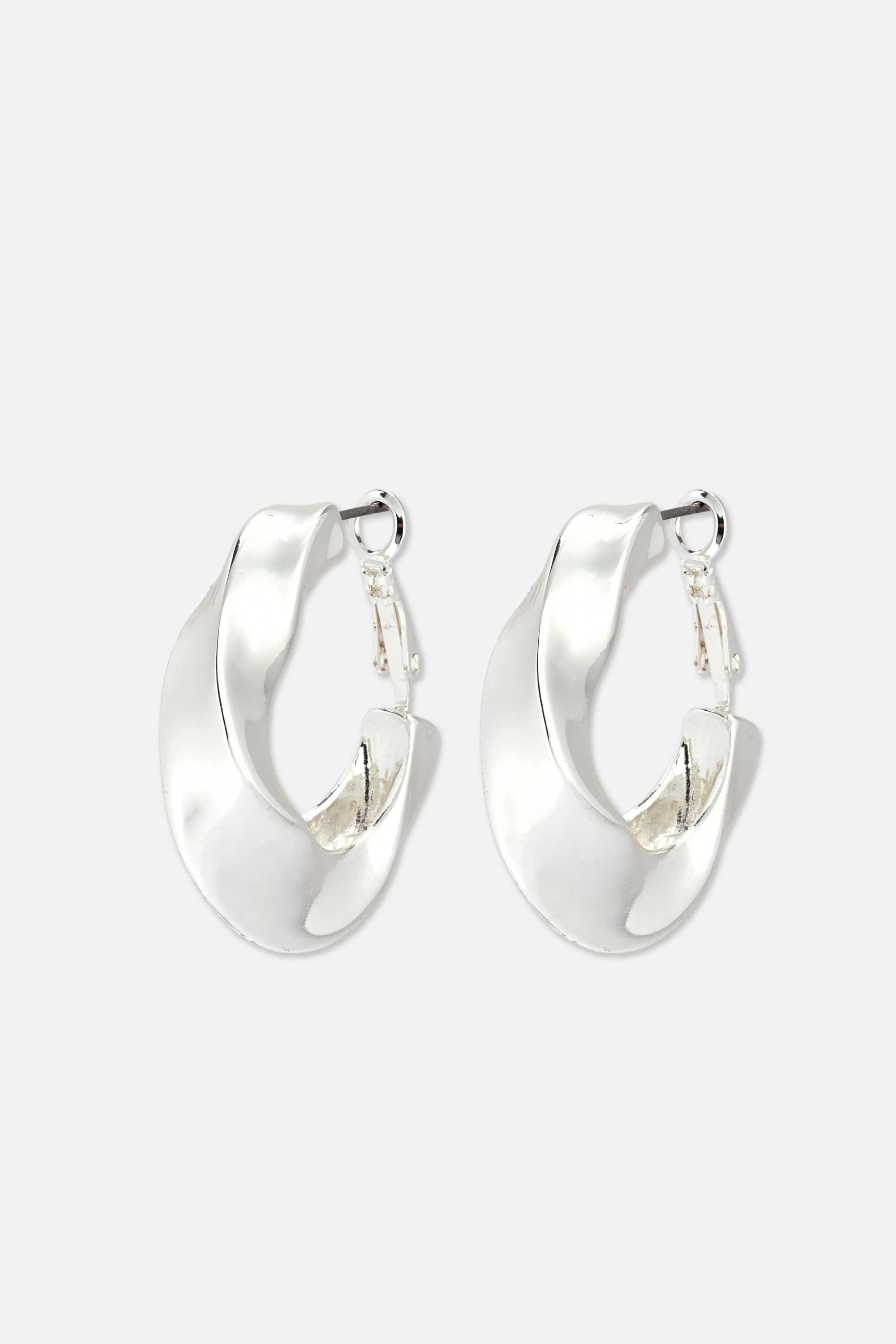 Hot Curved Hoop Earrings Women Jewelry