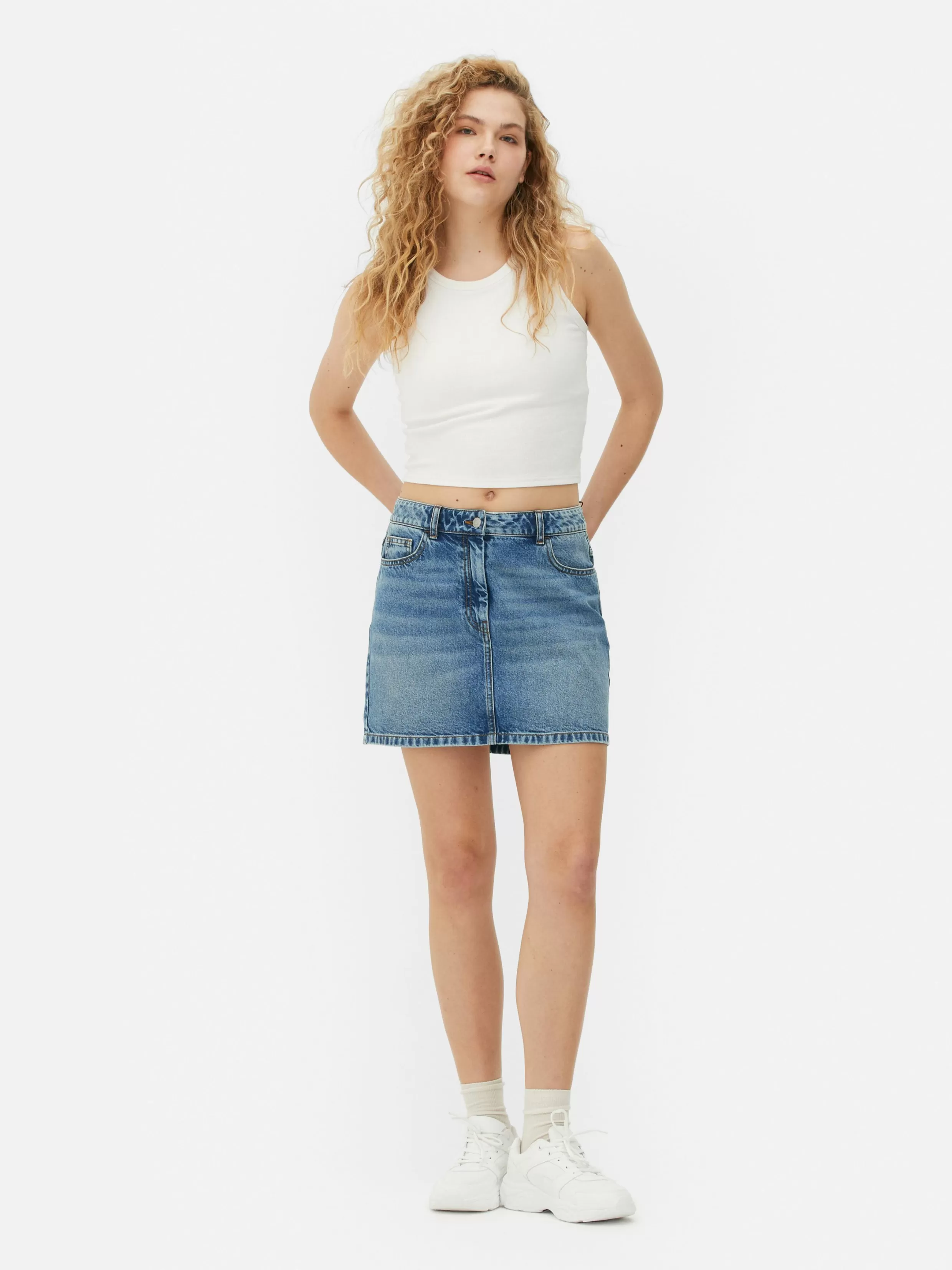 Hot Denim Mini Skirt Women Skirts | Denim