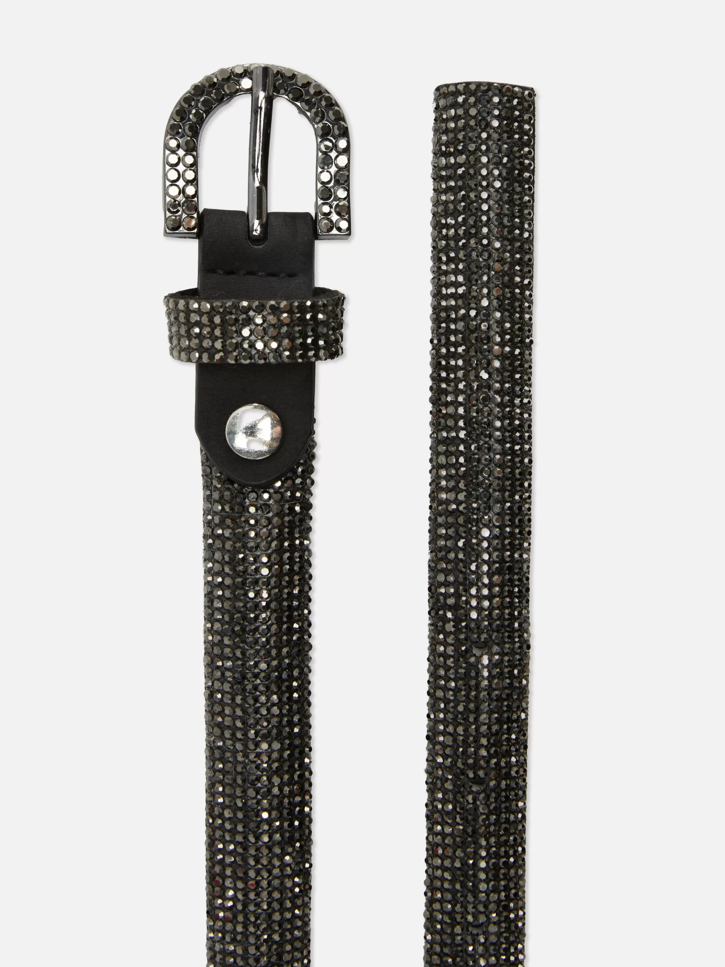 Clearance Diamanté Embellished Belt Women Belts