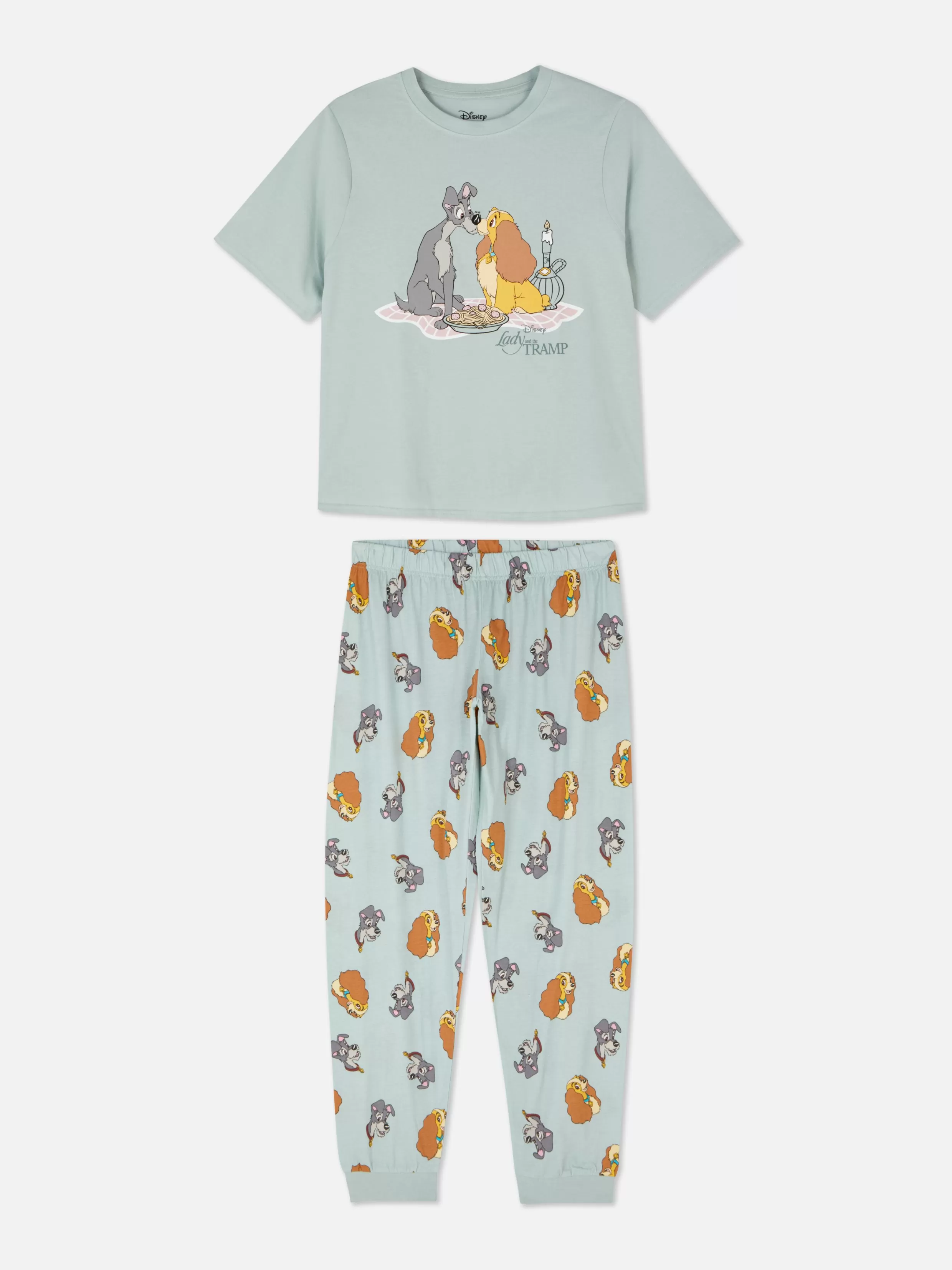 Clearance Disney Character Print Jersey Pajamas Women Pajama Sets