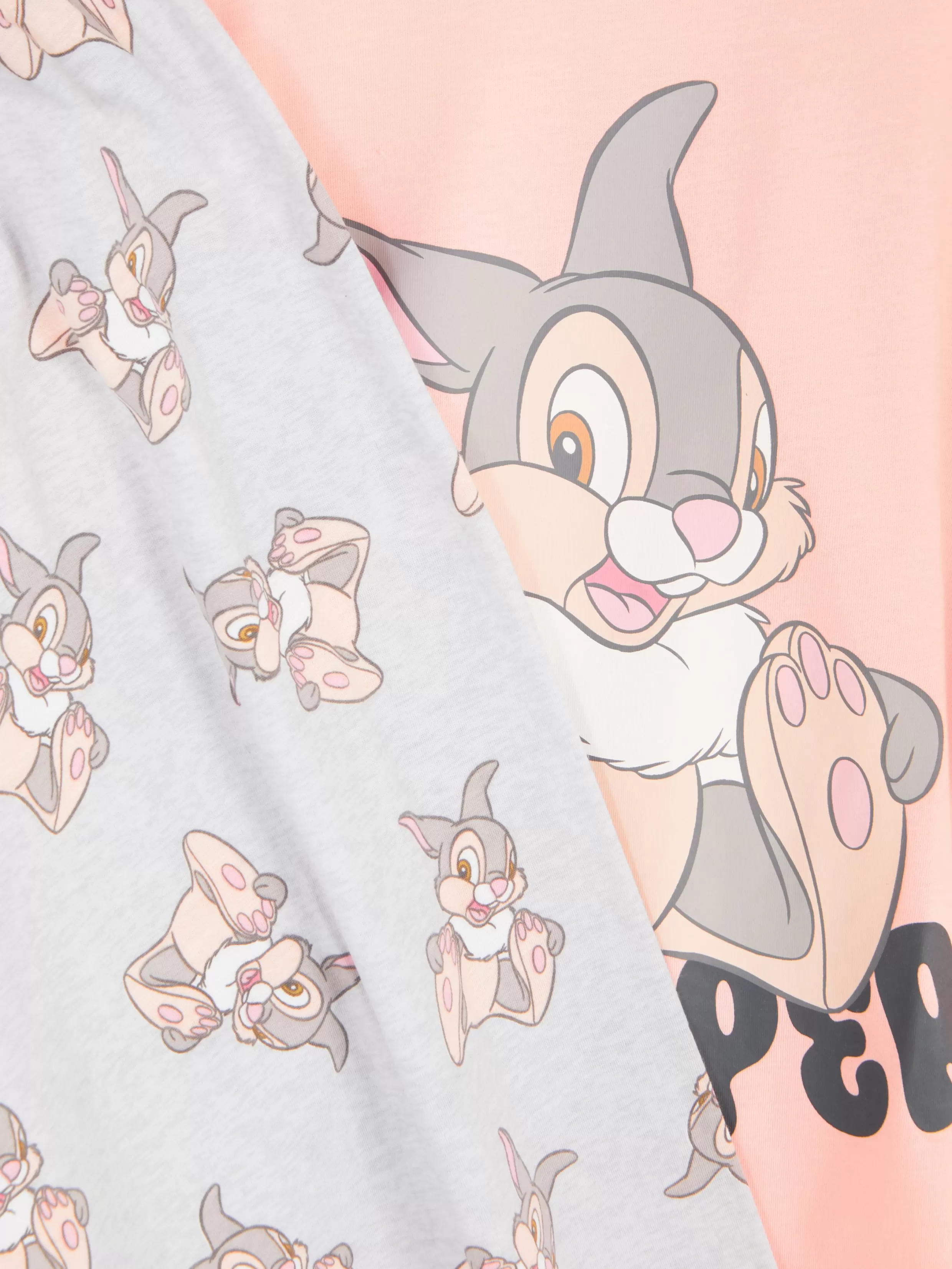 New Disney Character Print Jersey Pajamas Women Pajama Sets