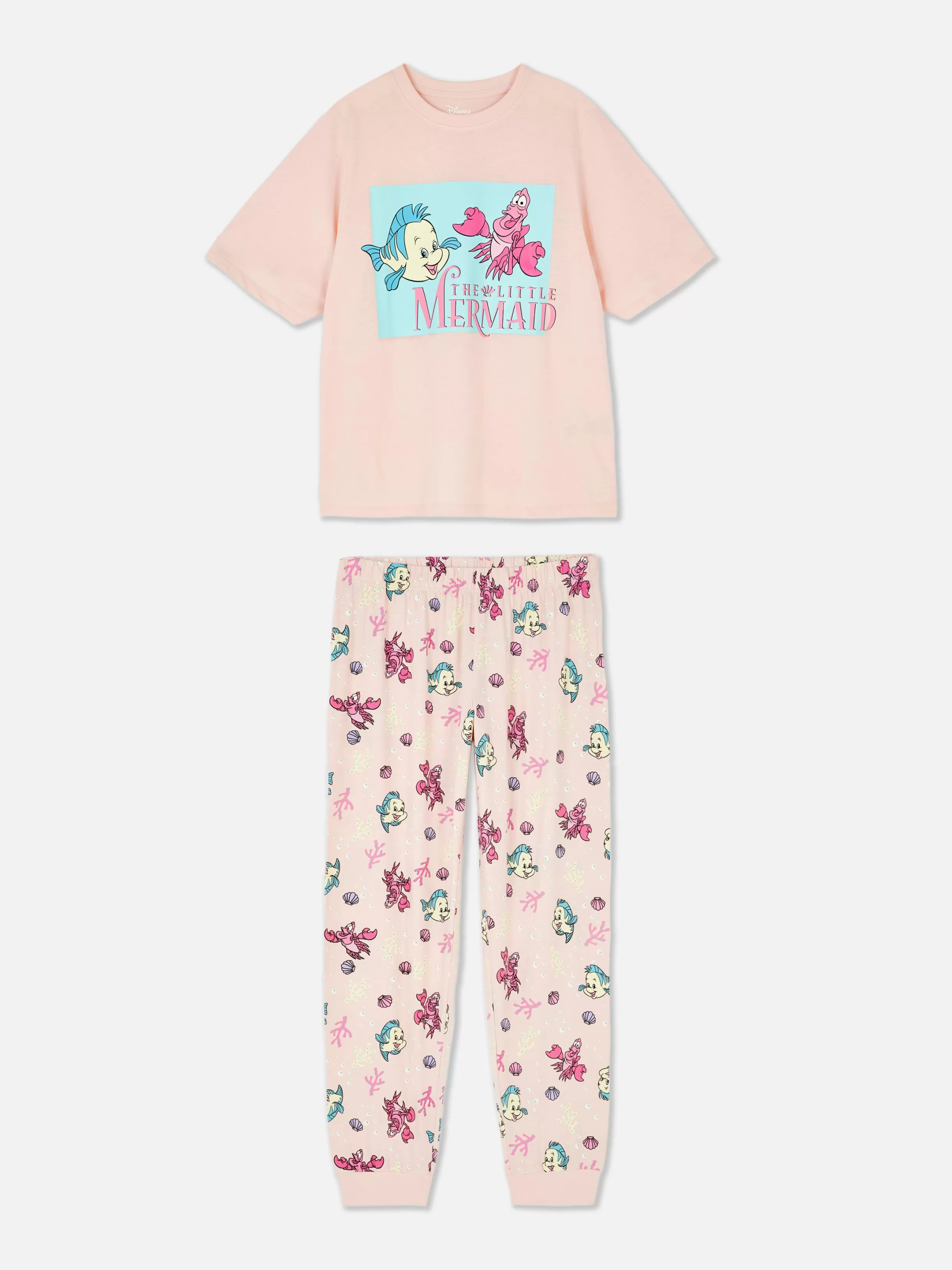 Shop Disney Graphic T-Shirt And Cuffed Pajama Pants Women Pajama Sets