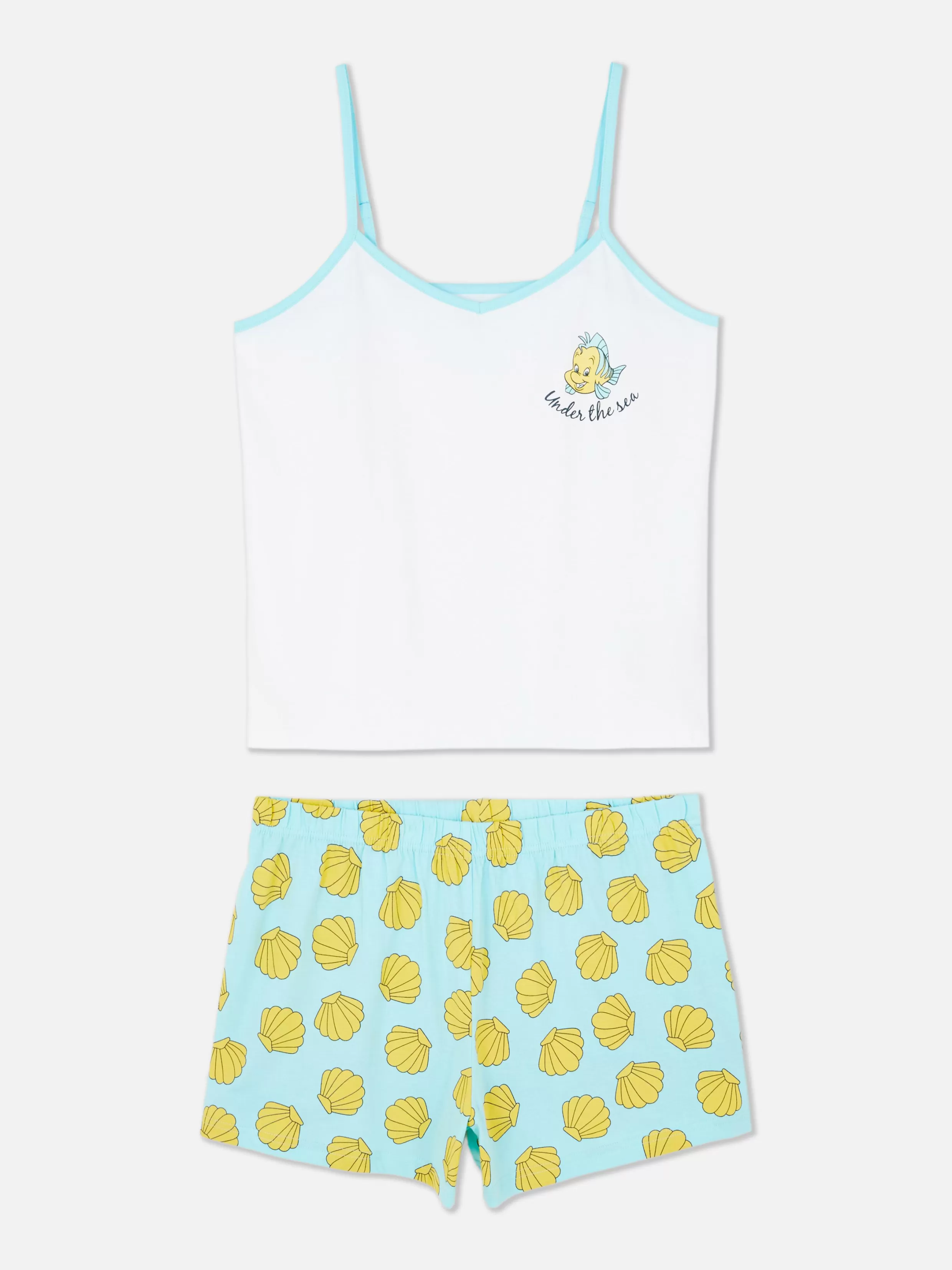 Online Disney Shorts And Cami Pajama Set Women Pajama Sets