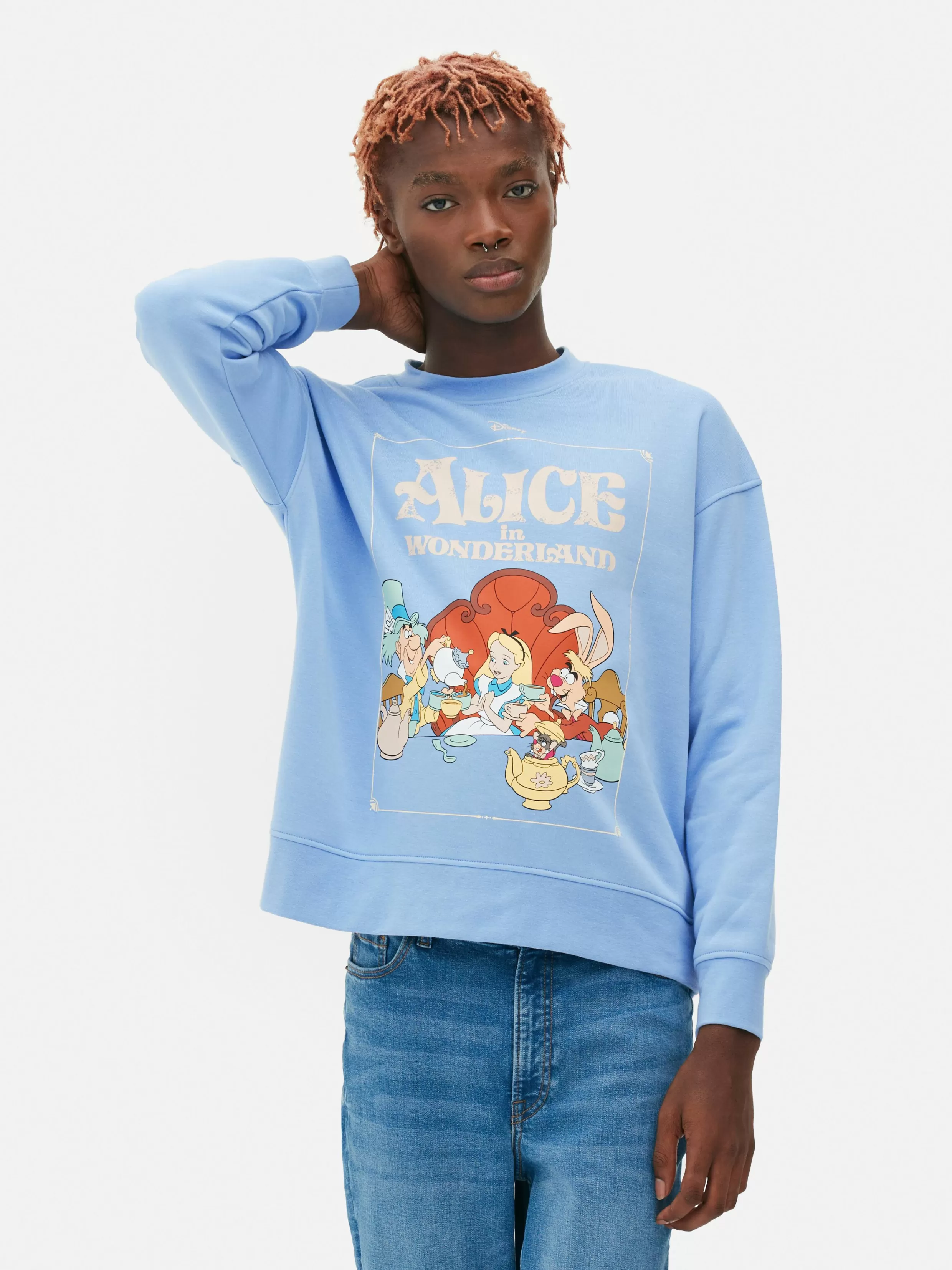 Sale Disney’s Alice In Wonderland Sweatshirt Women Graphic Tees And Sweatshirts | Hoodies And Sweatshirts